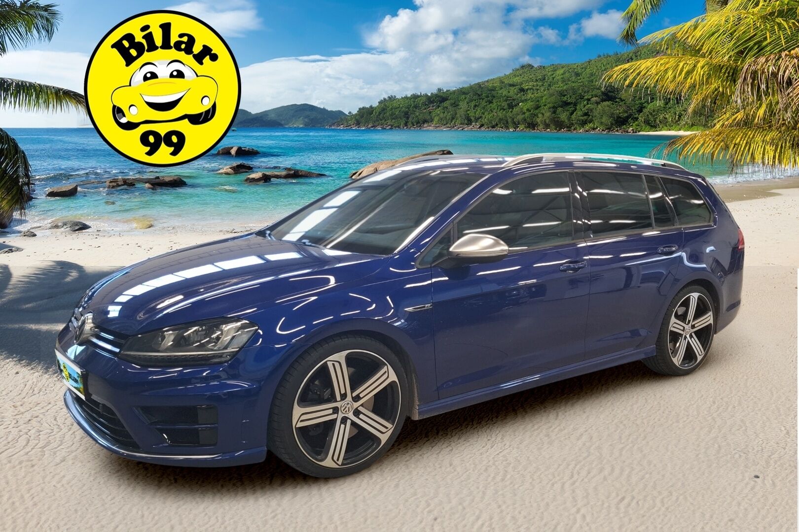 Volkswagen Golf 2016 Variant R 2,0 TSI 221 kW (300 hv) 4MOTION DSG-automaatti // ACC / Keyless / Lohko sis.haaralla / Bi-Xenon // - Erittäin hyvä huoltohistoria / Leimattu ja huollettu 7/2025