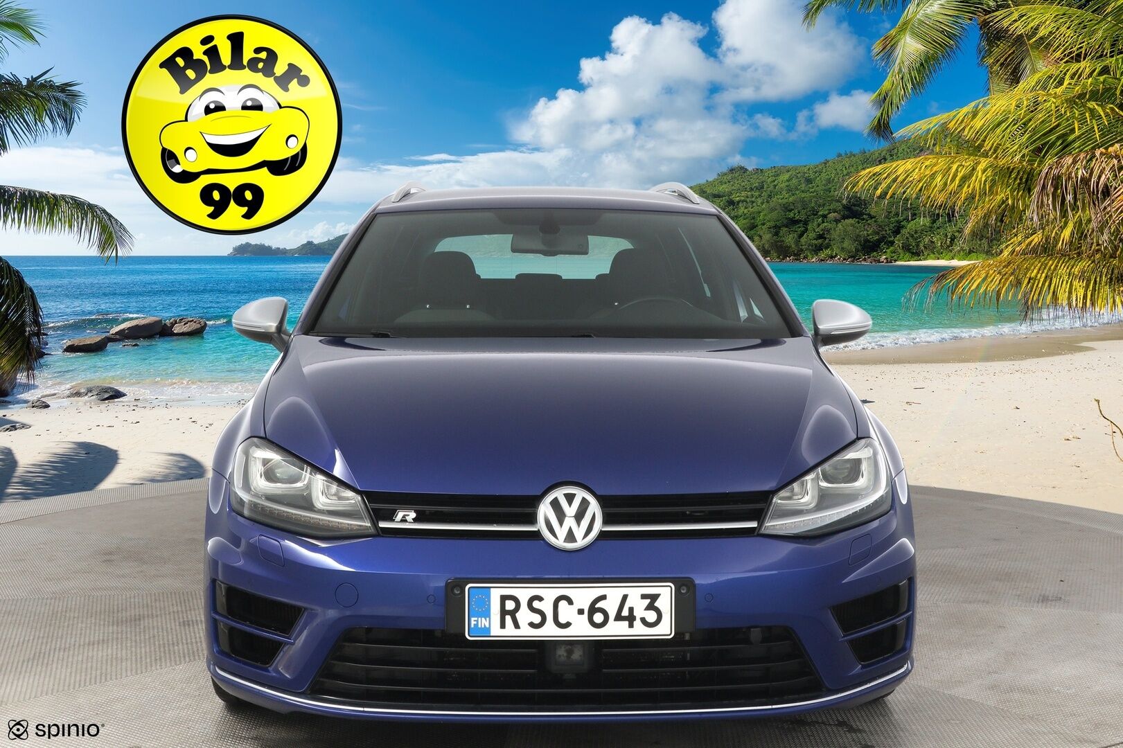 Volkswagen Golf 2016 Variant R 2,0 TSI 221 kW (300 hv) 4MOTION DSG-automaatti // ACC / Keyless / Lohko sis.haaralla / Bi-Xenon // - Erittäin hyvä huoltohistoria / Leimattu ja huollettu 7/2025