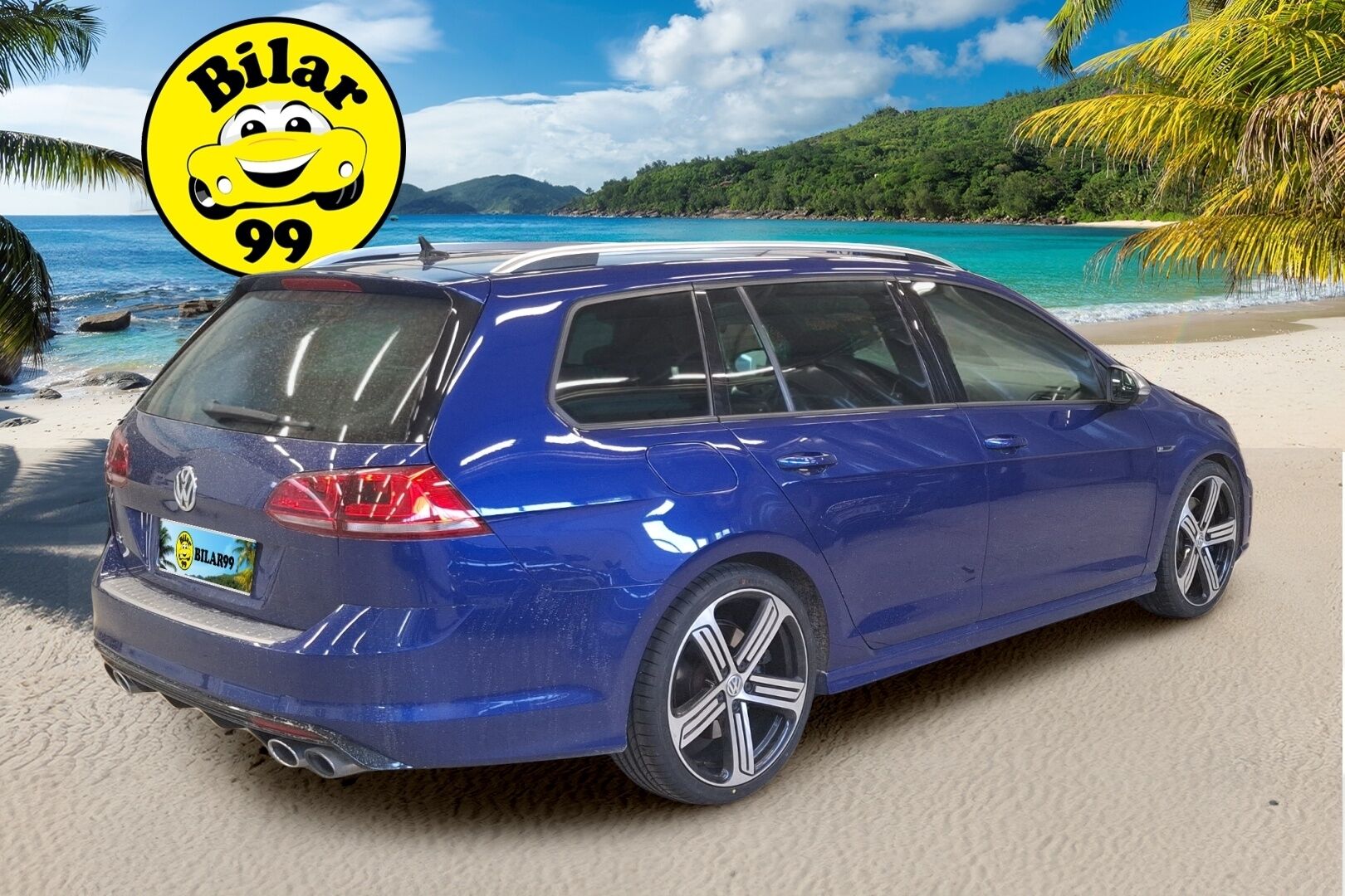 Volkswagen Golf 2016 Variant R 2,0 TSI 221 kW (300 hv) 4MOTION DSG-automaatti // ACC / Keyless / Lohko sis.haaralla / Bi-Xenon // - Erittäin hyvä huoltohistoria / Leimattu ja huollettu 7/2025