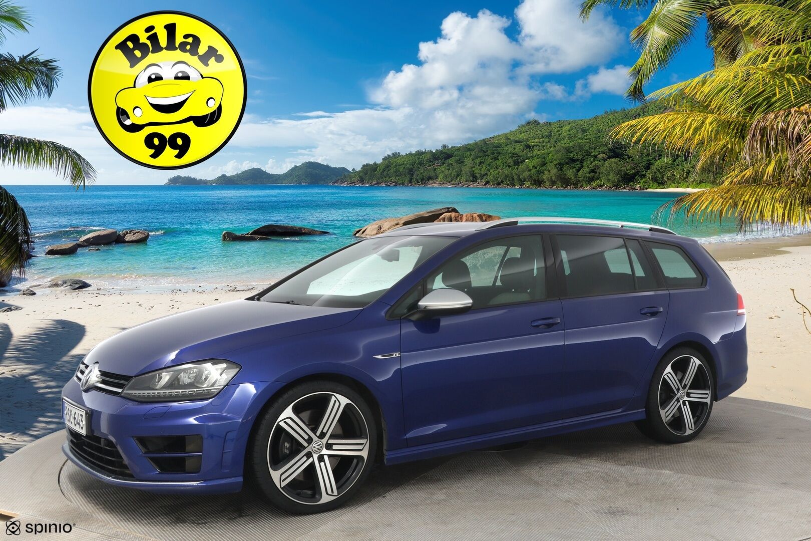 Volkswagen Golf 2016 Variant R 2,0 TSI 221 kW (300 hv) 4MOTION DSG-automaatti // ACC / Keyless / Lohko sis.haaralla / Bi-Xenon // - Erittäin hyvä huoltohistoria / Leimattu ja huollettu 7/2025