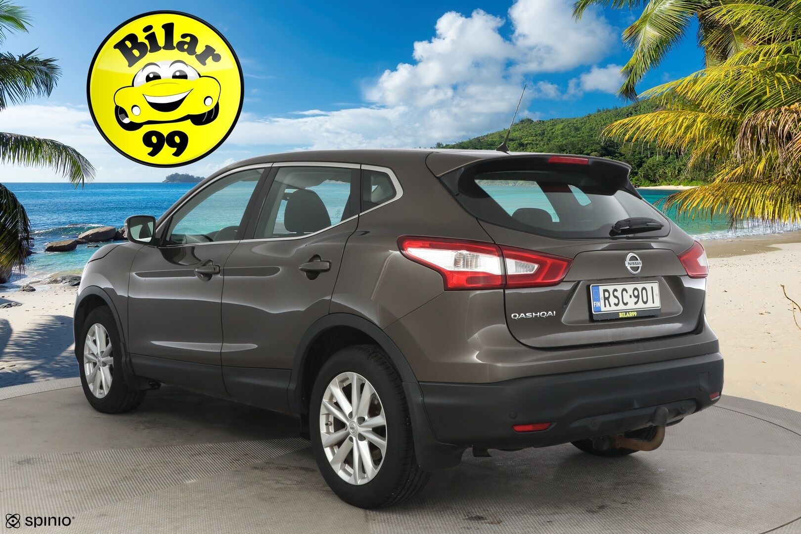 Nissan Qashqai 2015 DIG-T 115 Acenta 2WD Xtronic E6 Safety Pack** Koukku / CD-soittimella / Vakkari / Tutkat** - Kahdet hyvät renkaat / Kattava huolto historia / Juuri katsastettu