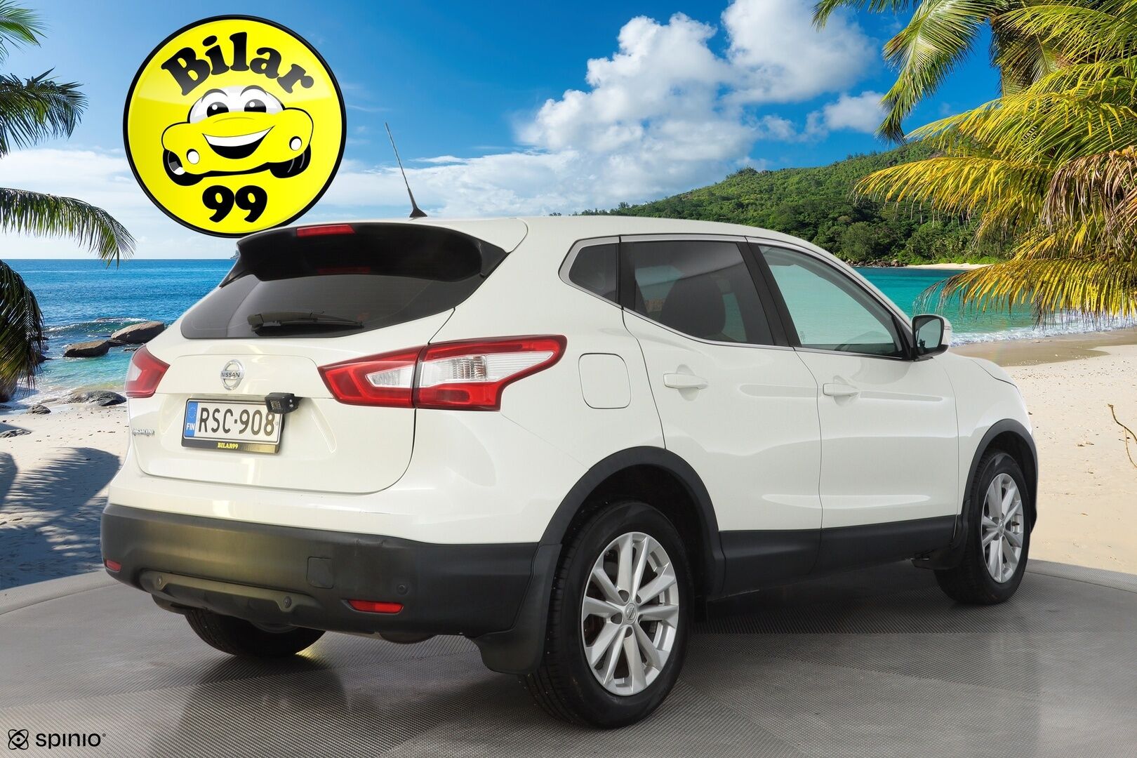 Nissan Qashqai 2015 DIG-T 115 Acenta 2WD Xtronic * -YritysOutlet - Myydään vain yrityksille * - Ketju vaihdettu 141tkm / Viimeisin huolto 153tkm / Katsastettu 10/25
