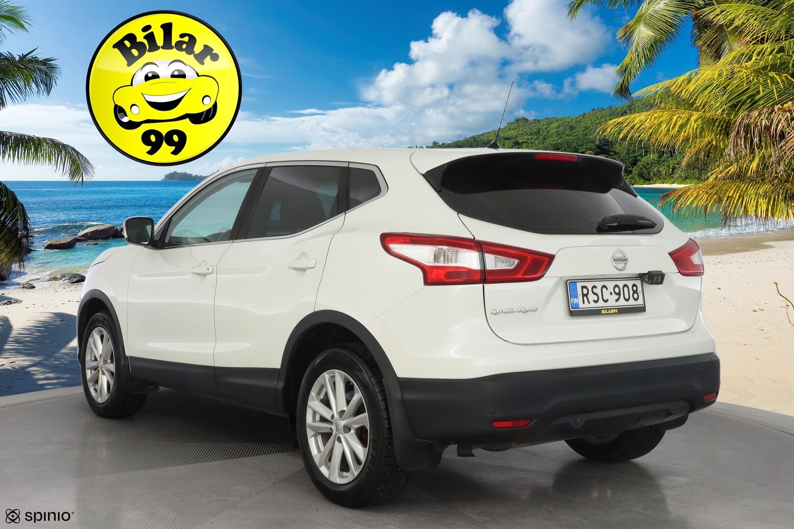 Nissan Qashqai 2015 DIG-T 115 Acenta 2WD Xtronic * -YritysOutlet - Myydään vain yrityksille * - Ketju vaihdettu 141tkm / Viimeisin huolto 153tkm / Katsastettu 10/25
