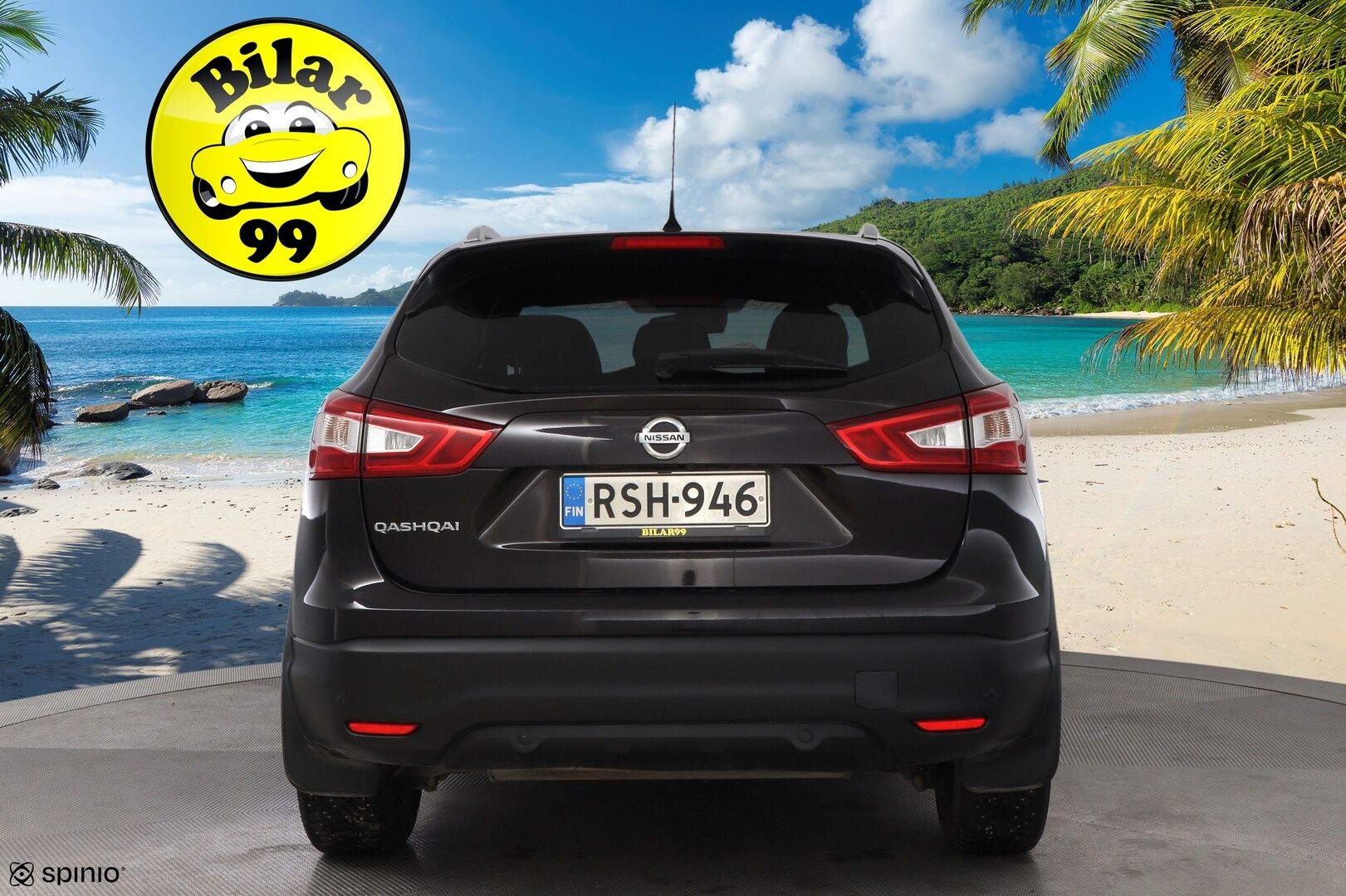 Nissan Qashqai 2015 DIG-T 115 Business 360 2WD 6M/T E6 Alcantara *Suomiauto / 360-Kamera / Lohko&Sisä / BLIS / Nahka-Alcantara / Vakkari - Lämm.Tuulilasi / LED-Lisävalo / Ketju tehty!