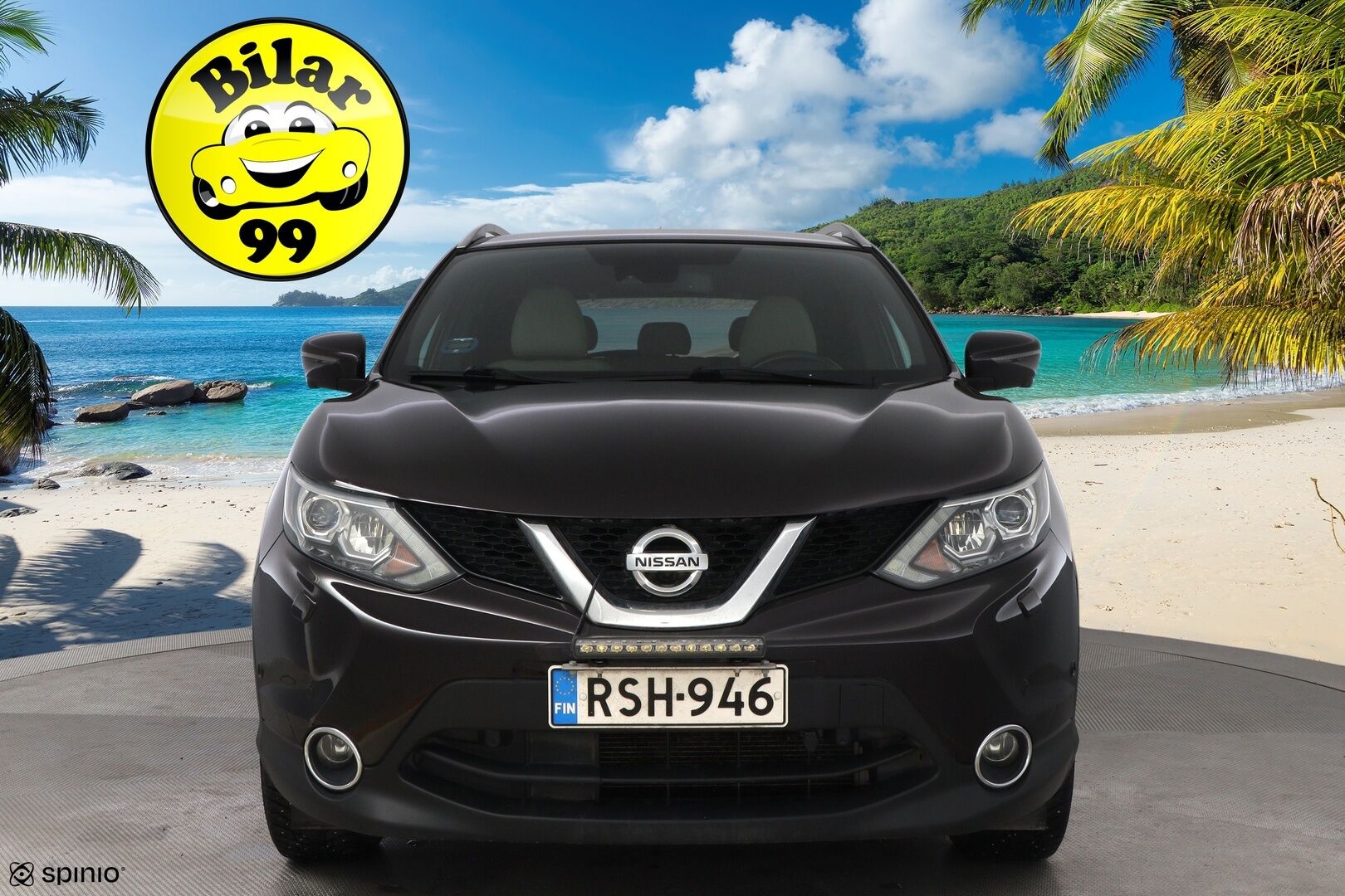 Nissan Qashqai 2015 DIG-T 115 Business 360 2WD 6M/T E6 Alcantara *Suomiauto / 360-Kamera / Lohko&Sisä / BLIS / Nahka-Alcantara / Vakkari - Lämm.Tuulilasi / LED-Lisävalo / Ketju tehty!