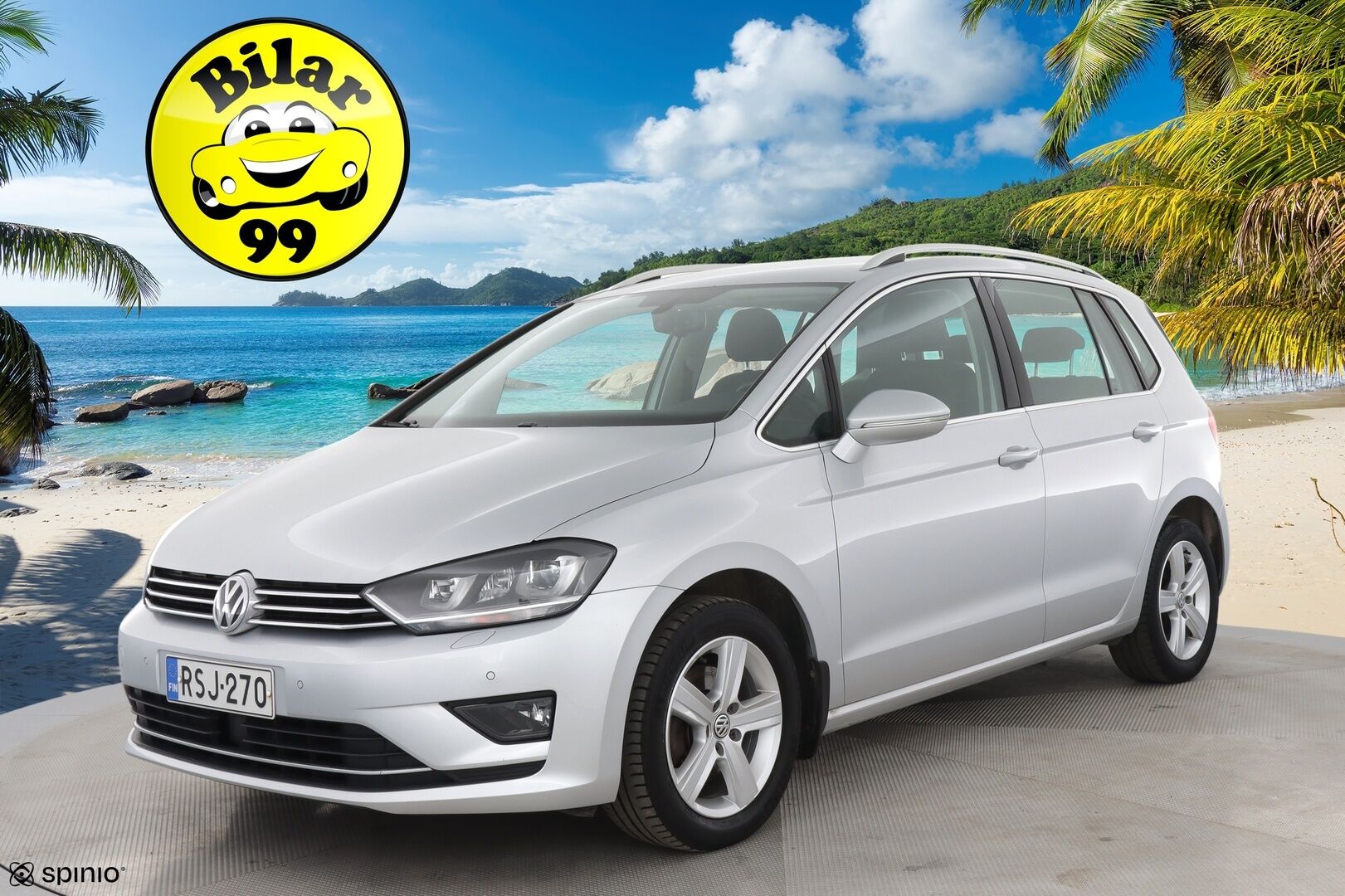 Volkswagen Golf Sportsvan 2015 Highline 1,4 TSI 92 kW (125 hv) BlueMotion Technology / ACC / Pa-Lämmitin / Ergo-active Penkki - Siisti yksilö! / Hyvin huollettu / Hyvät varusteet ! 