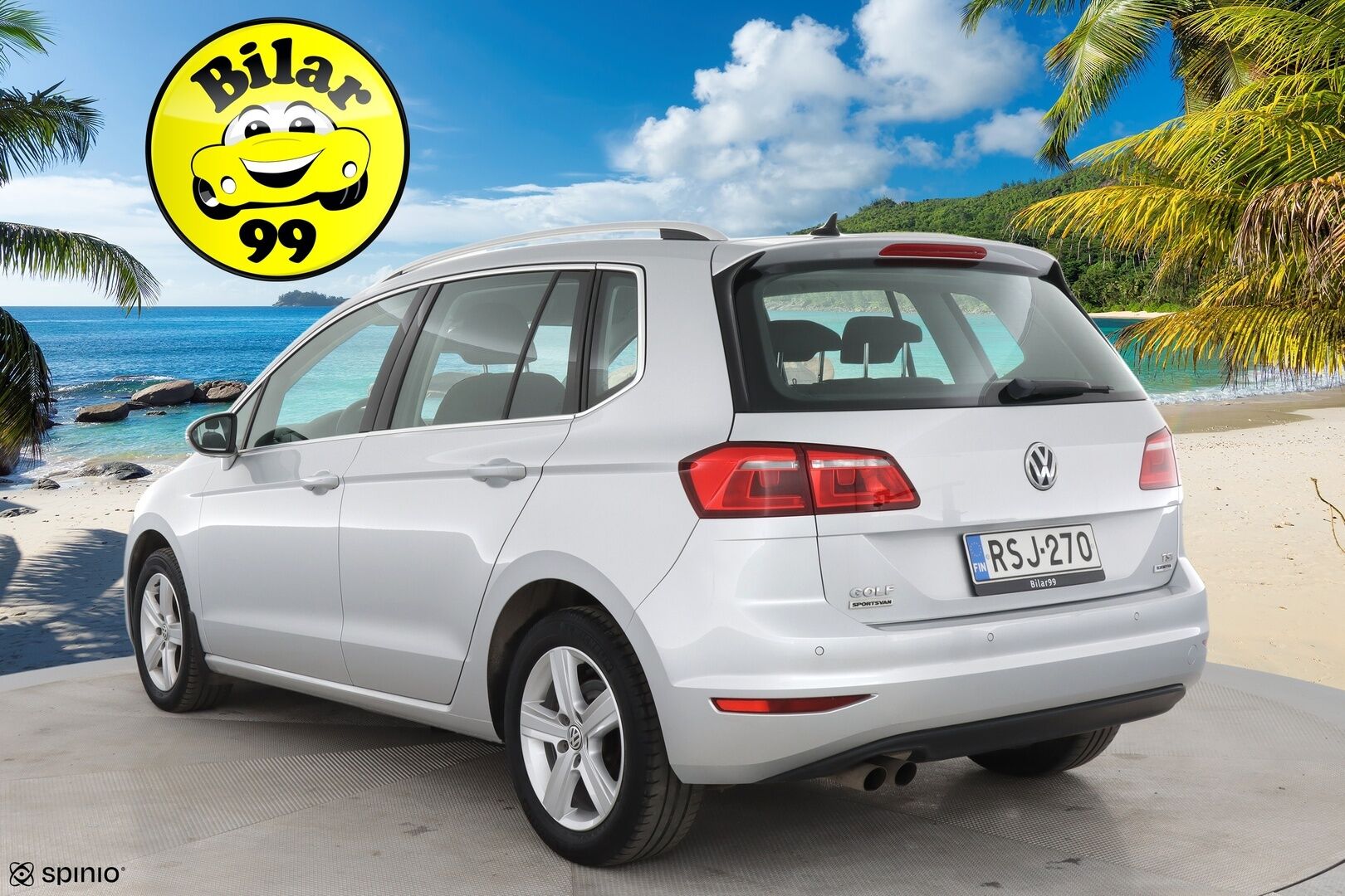 Volkswagen Golf Sportsvan 2015 Highline 1,4 TSI 92 kW (125 hv) BlueMotion Technology / ACC / Pa-Lämmitin / Ergo-active Penkki - Siisti yksilö! / Hyvin huollettu / Hyvät varusteet ! 