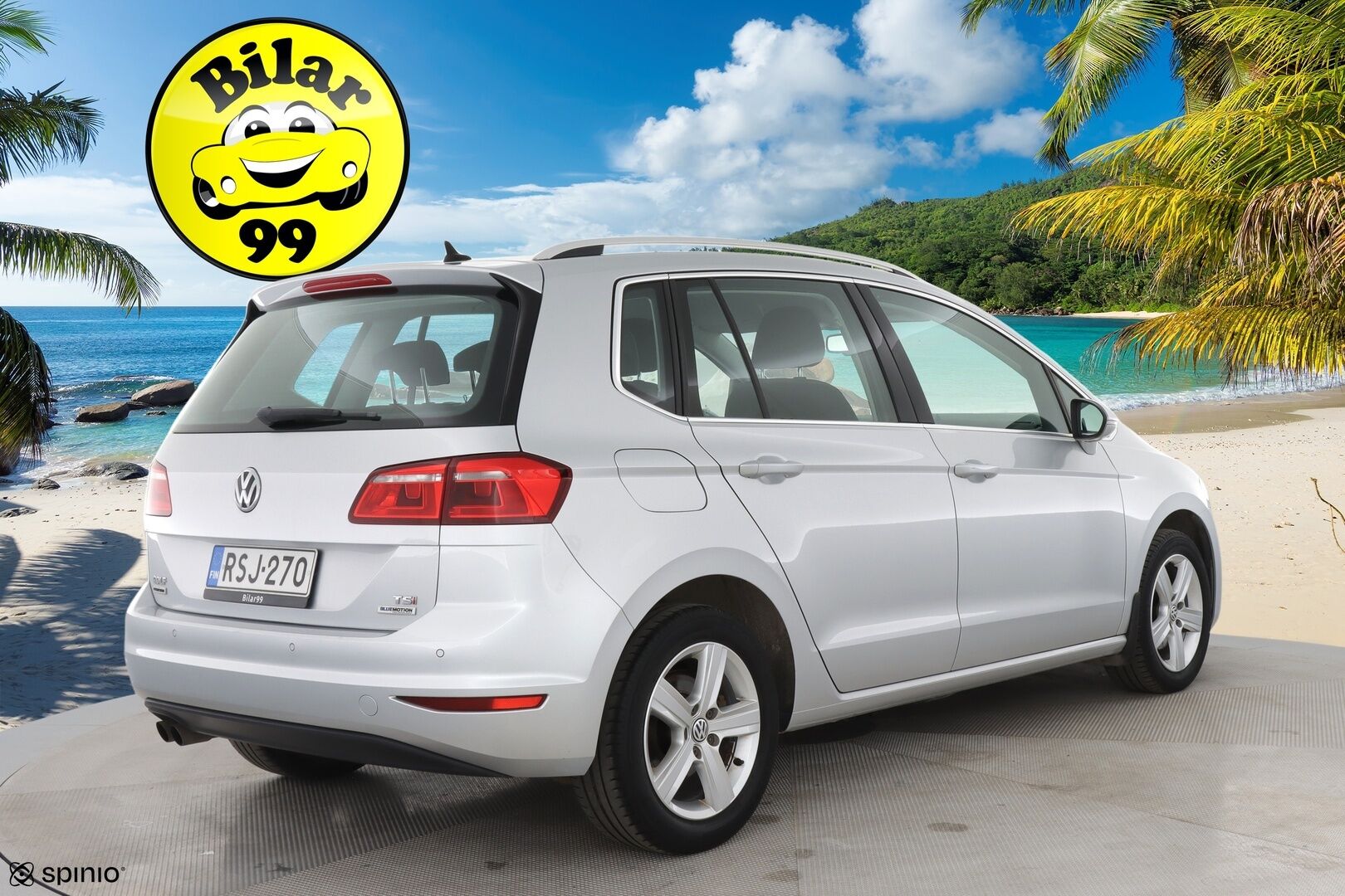 Volkswagen Golf Sportsvan 2015 Highline 1,4 TSI 92 kW (125 hv) BlueMotion Technology / ACC / Pa-Lämmitin / Ergo-active Penkki - Siisti yksilö! / Hyvin huollettu / Hyvät varusteet ! 