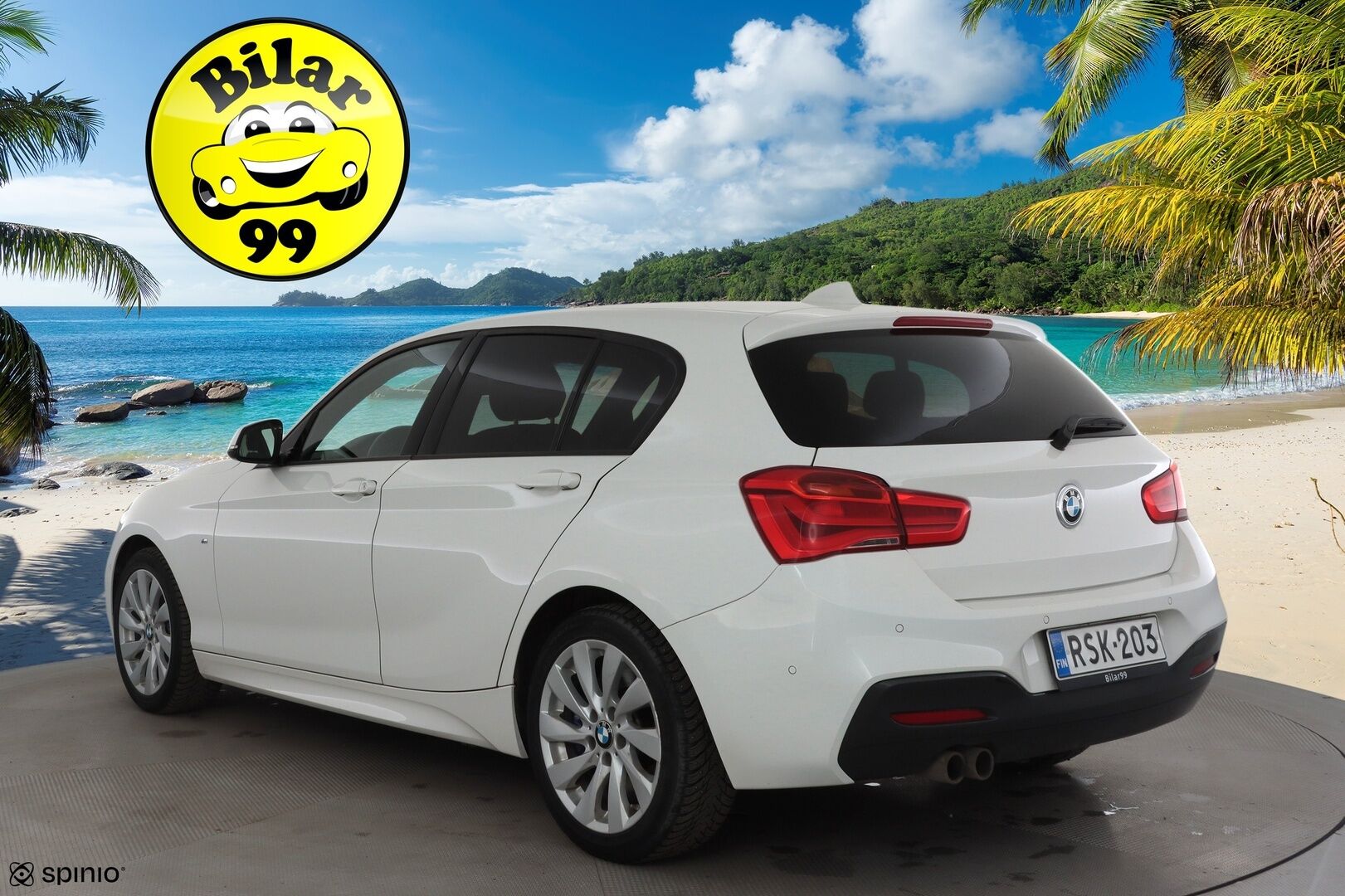 BMW 120 2016 F20 Hatchback 120d A xDrive Edition M Sport * Vakkari / P.tutkat / Hifi / Koukku / LED / Sporttipenkit / Ratinlämmitin * - Suomi-auto / Kahdet renkaat aluvanteilla