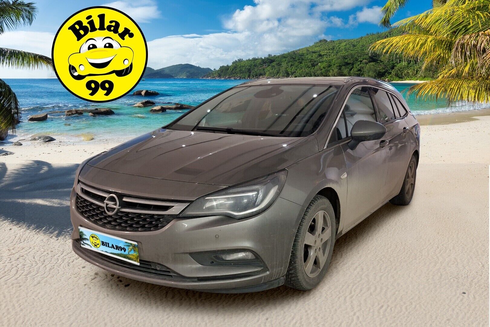 Opel Astra 2016 Sports Tourer Innovation 1,4 Turbo ecoFLEX Start/Stop 110kW MT6 *Keyless / BLIS / Lohko+sisä / Tutkat / P-kamera / Osanahat / Sähkökontti* - Hyvä huoltohistoria / Kahdet renkaat alumiinivanteilla