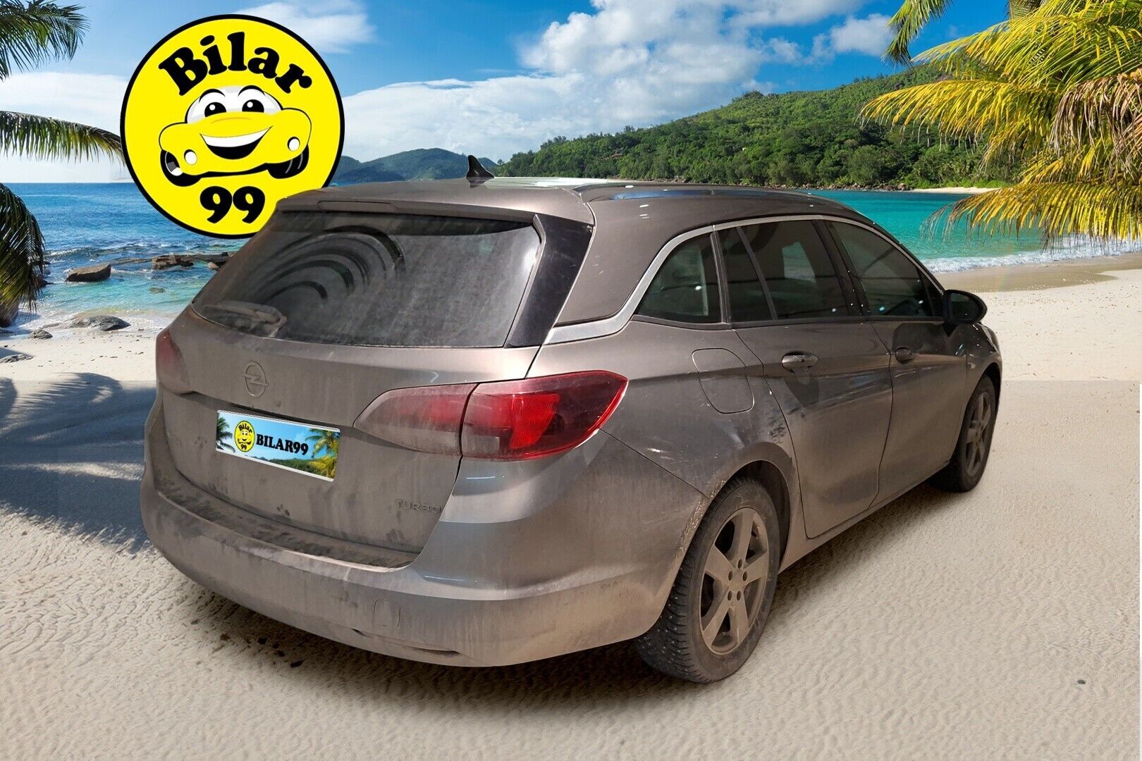 Opel Astra 2016 Sports Tourer Innovation 1,4 Turbo ecoFLEX Start/Stop 110kW MT6 *Keyless / BLIS / Lohko+sisä / Tutkat / P-kamera / Osanahat / Sähkökontti* - Hyvä huoltohistoria / Kahdet renkaat alumiinivanteilla