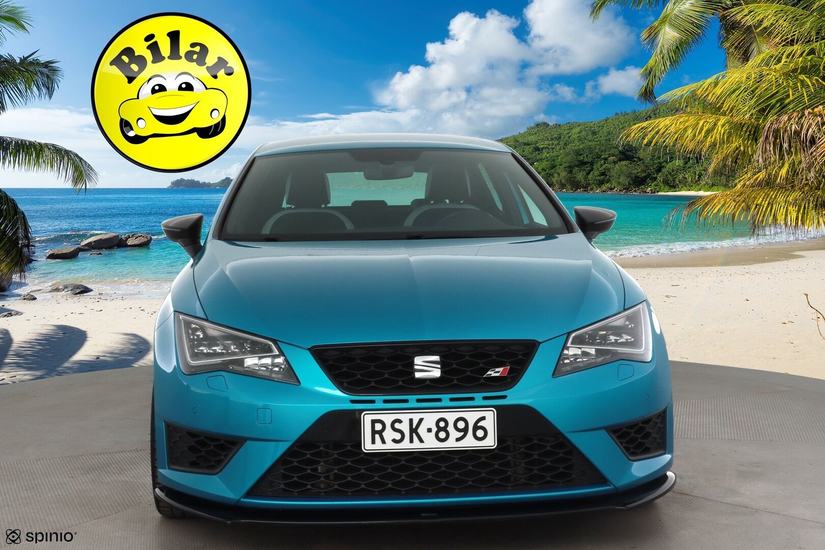 Seat Leon 2016 2,0 TSI 290 Cupra DSG - | Vakkari | Webasto | LED | P.Kamera | Sähköpenkki | Apple&Android | Suomi-auto | Kahdet Renkaat |