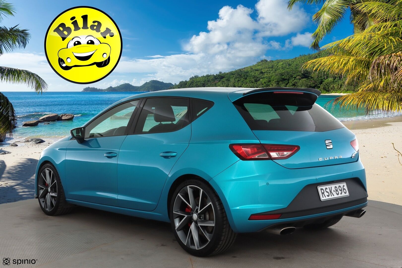 Seat Leon 2016 2,0 TSI 290 Cupra DSG - | Vakkari | Webasto | LED | P.Kamera | Sähköpenkki | Apple&Android | Suomi-auto | Kahdet Renkaat |