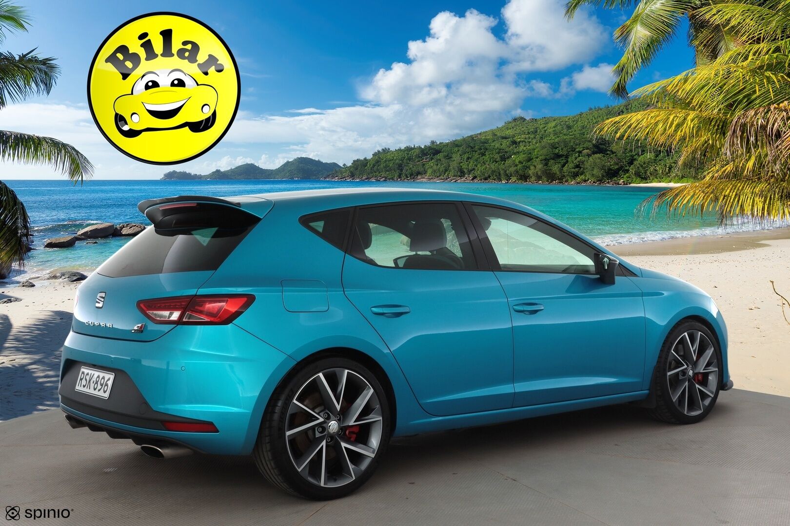 Seat Leon 2016 2,0 TSI 290 Cupra DSG - | Vakkari | Webasto | LED | P.Kamera | Sähköpenkki | Apple&Android | Suomi-auto | Kahdet Renkaat |