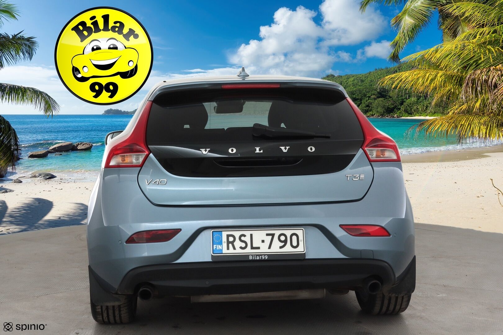 Volvo V40 2017 T3 Business Inscription aut * Lasikatto / Webasto / ACC /  Xenon / P.Kamera / Kaistavahti / Nahkaverhoilu / Keyless * - Suomi-auto / Kahdet renkaat aluvanteilla / Merkkihuollot