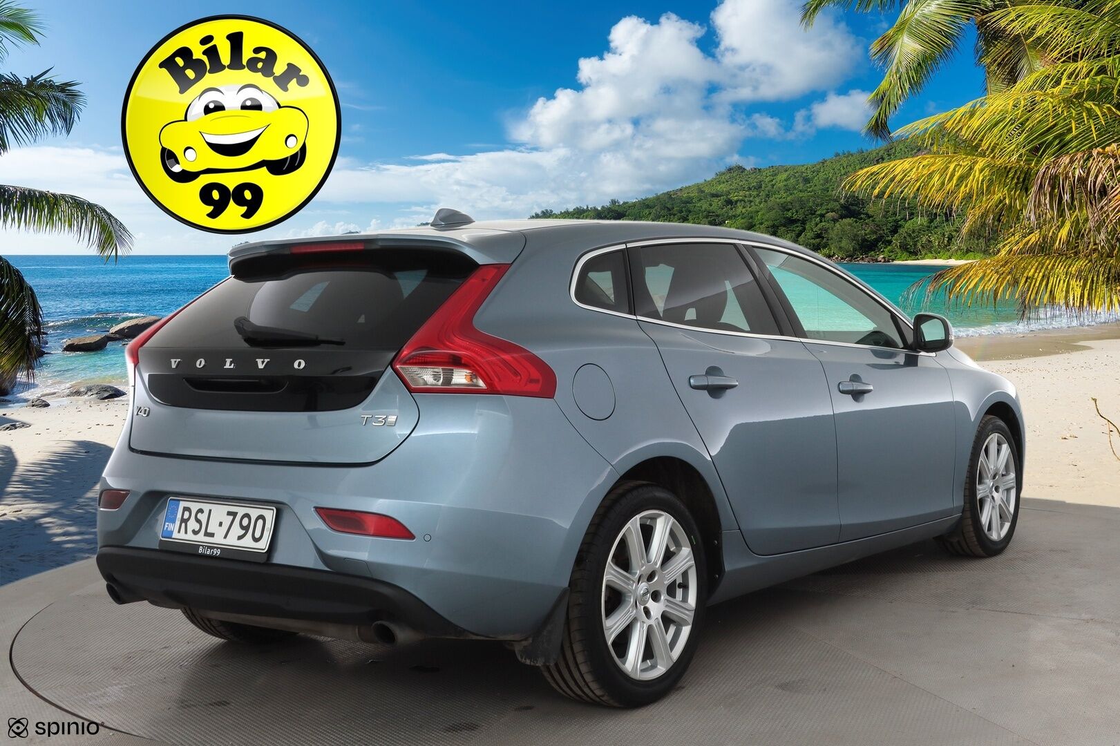 Volvo V40 2017 T3 Business Inscription aut * Lasikatto / Webasto / ACC /  Xenon / P.Kamera / Kaistavahti / Nahkaverhoilu / Keyless * - Suomi-auto / Kahdet renkaat aluvanteilla / Merkkihuollot