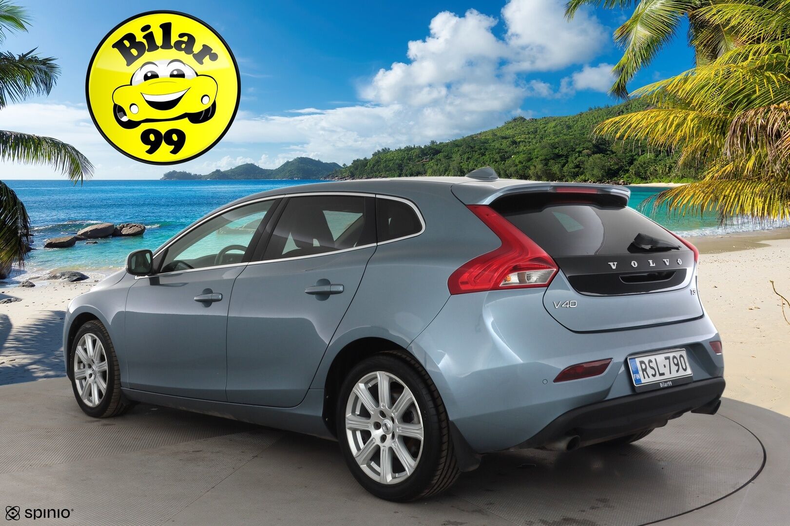 Volvo V40 2017 T3 Business Inscription aut * Lasikatto / Webasto / ACC /  Xenon / P.Kamera / Kaistavahti / Nahkaverhoilu / Keyless * - Suomi-auto / Kahdet renkaat aluvanteilla / Merkkihuollot