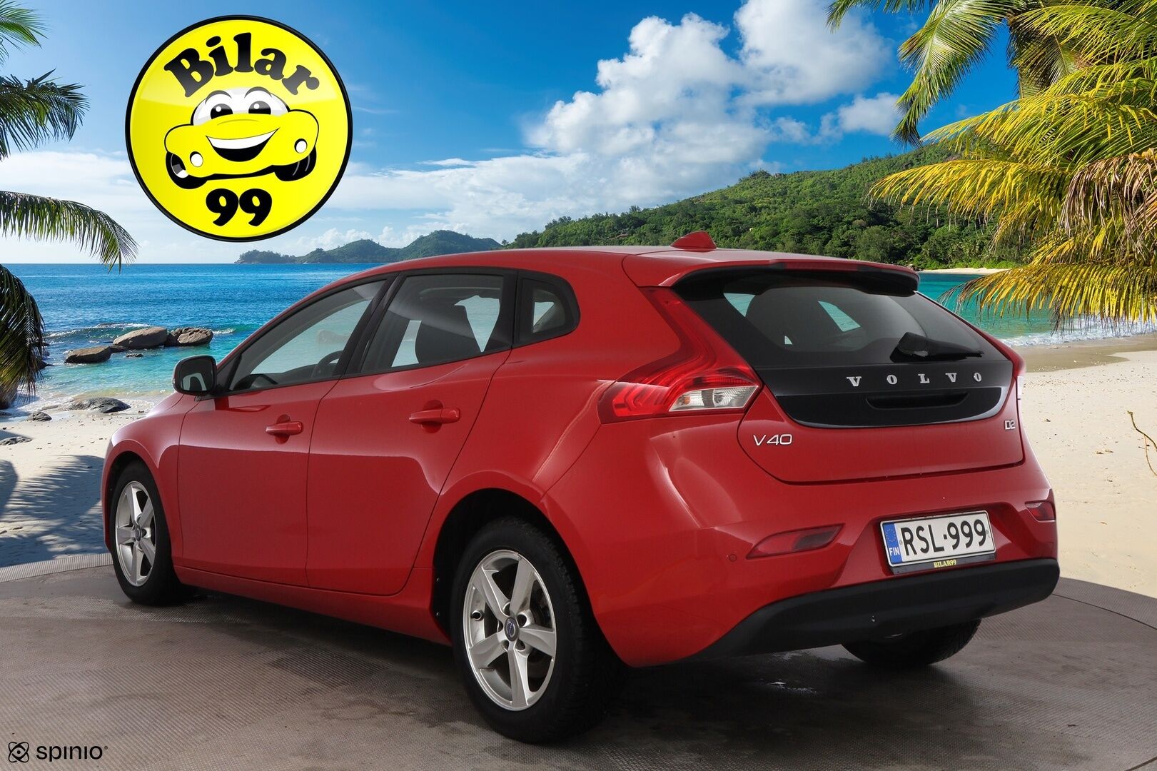 Volvo V40 2016 D2 Business aut  * Webasto / Navi / LED / Volvo High Perf. / P.Tutka * - Suomiauto / Jakopää juuri tehty! / 2x Renkaat! - HULLU BLACKWEEK KORKOTARJOUS 2,49%