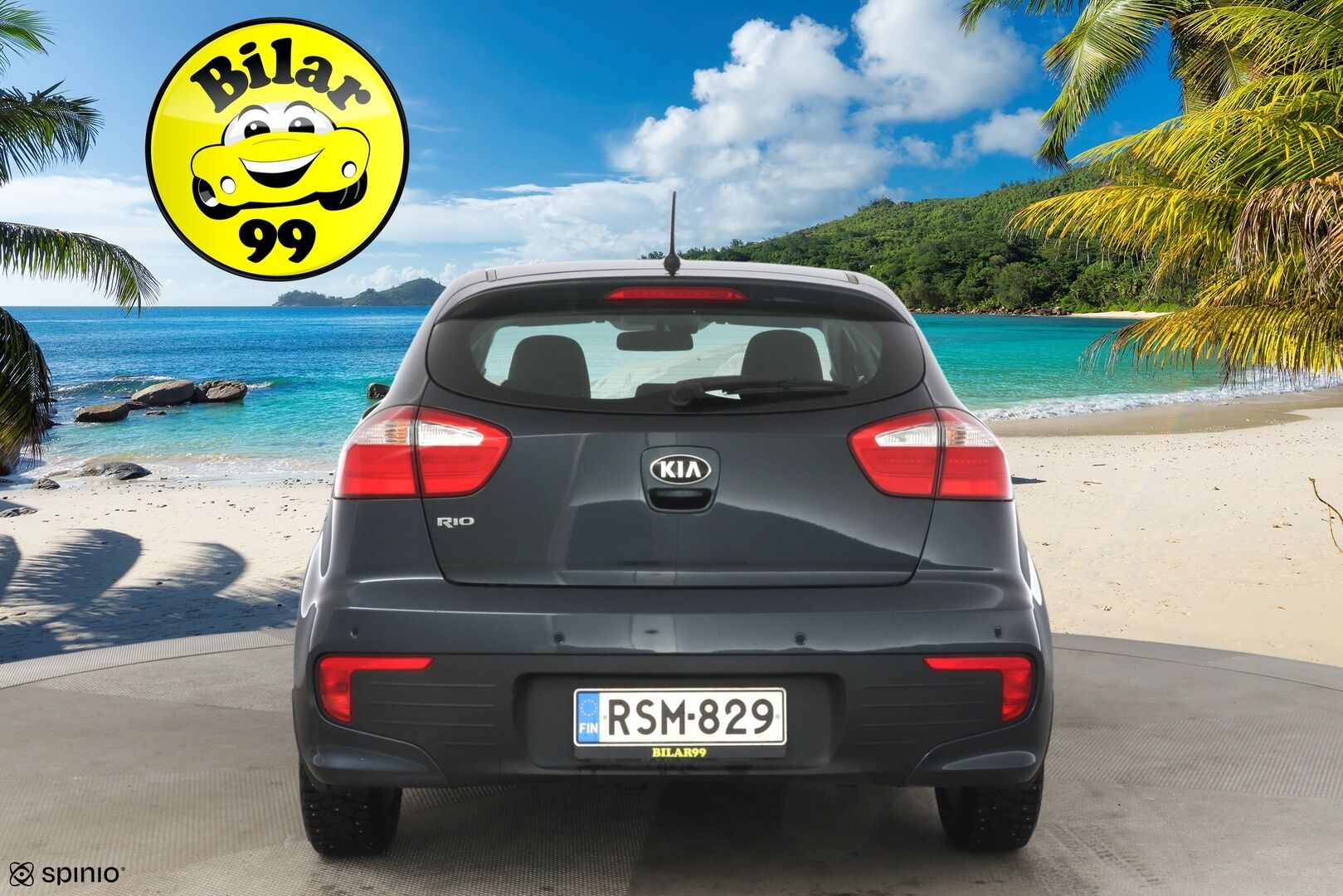 Kia Rio 2016 1.4 EX * Ratinlämmitin / Vakkari / Lohko+sisä / BT-audio * - Kahdet renkaat & alumiinivanteet / Hyvin huollettu!