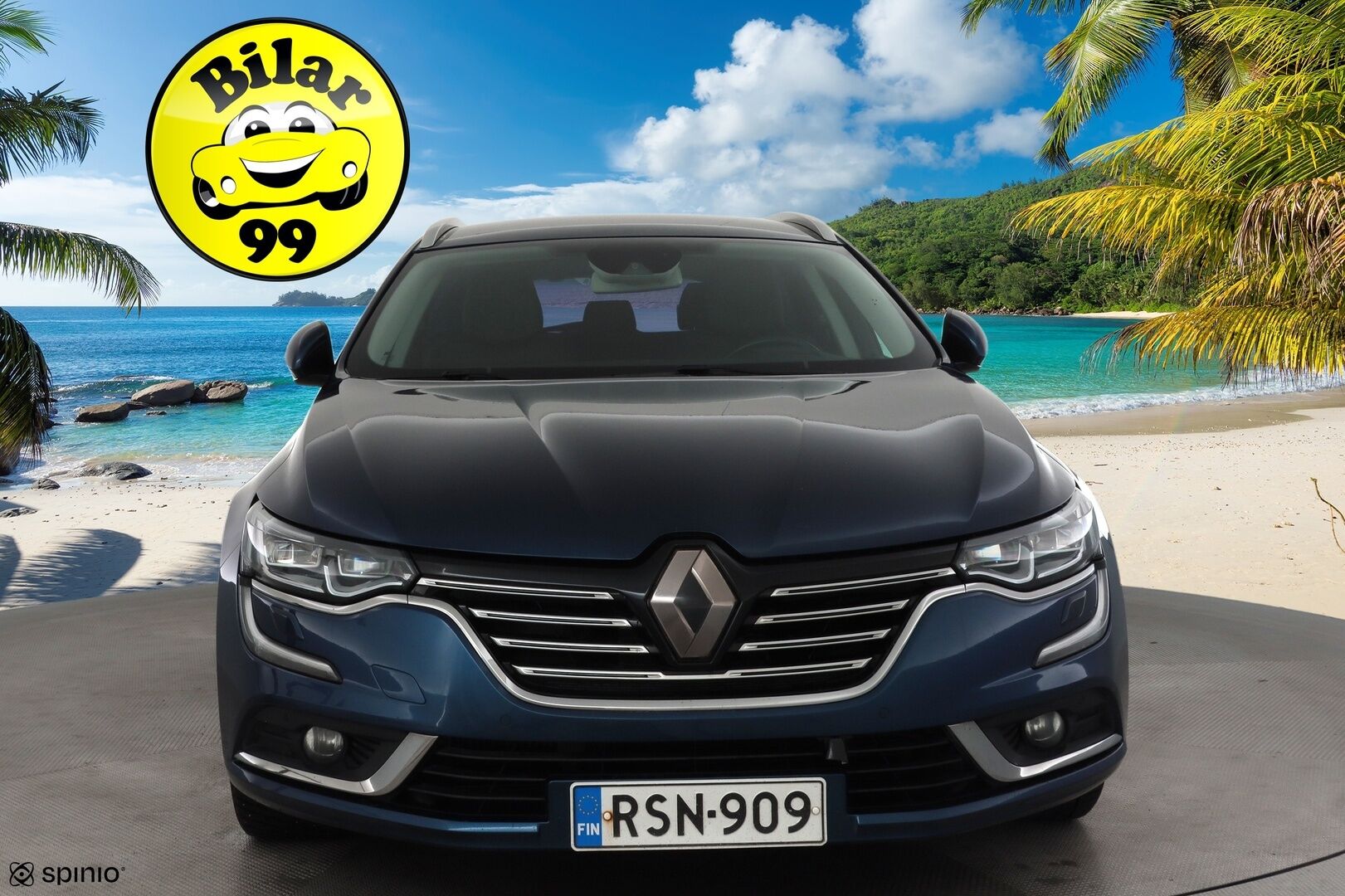 Renault Talisman 2016 Sport Tourer dCi 110 EDC-aut Intens * ACC / LED / Hierovapenkki / Navi / Kaistavahti / Katveavustin / P.Kamera * - Suomi-auto / Kahdet renkaat - HULLU BLACKWEEK KORKOTARJOUS 2,49%