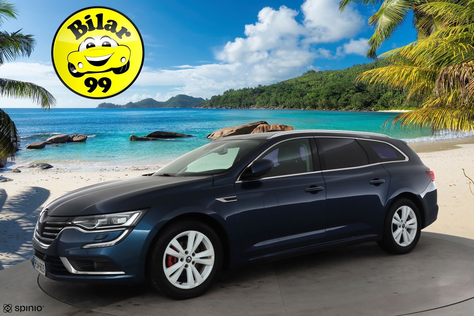 Renault Talisman 2016 Sport Tourer dCi 110 EDC-aut Intens * ACC / LED / Hierovapenkki / Navi / Kaistavahti / Katveavustin / P.Kamera * - HULLUT VARUSTEET! / Ei Adbluea / Suomi-auto / Ratinlämmitin / HUD / BLISS / Adapt. vak / Kaistallapito avustin