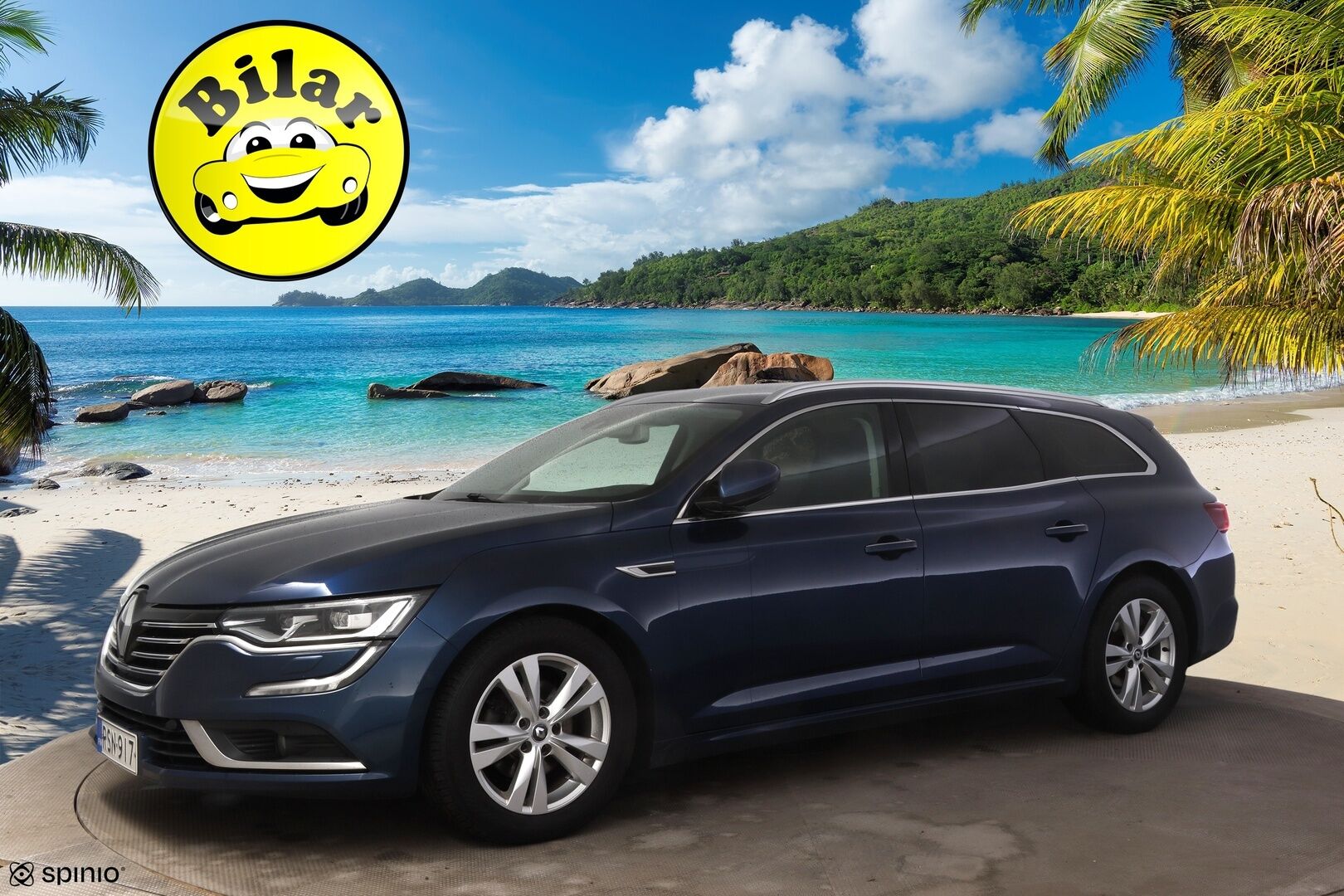 Renault Talisman 2016 Sport Tourer dCi 110 EDC-aut Intens - | Adap.vakkari | HUD | Hieronta | Kamera | Pure LED | Aurinkoverhot | Sähkökontti | Keyless Go | Suomi-auto | 2x renkaat | | Puolinahat |