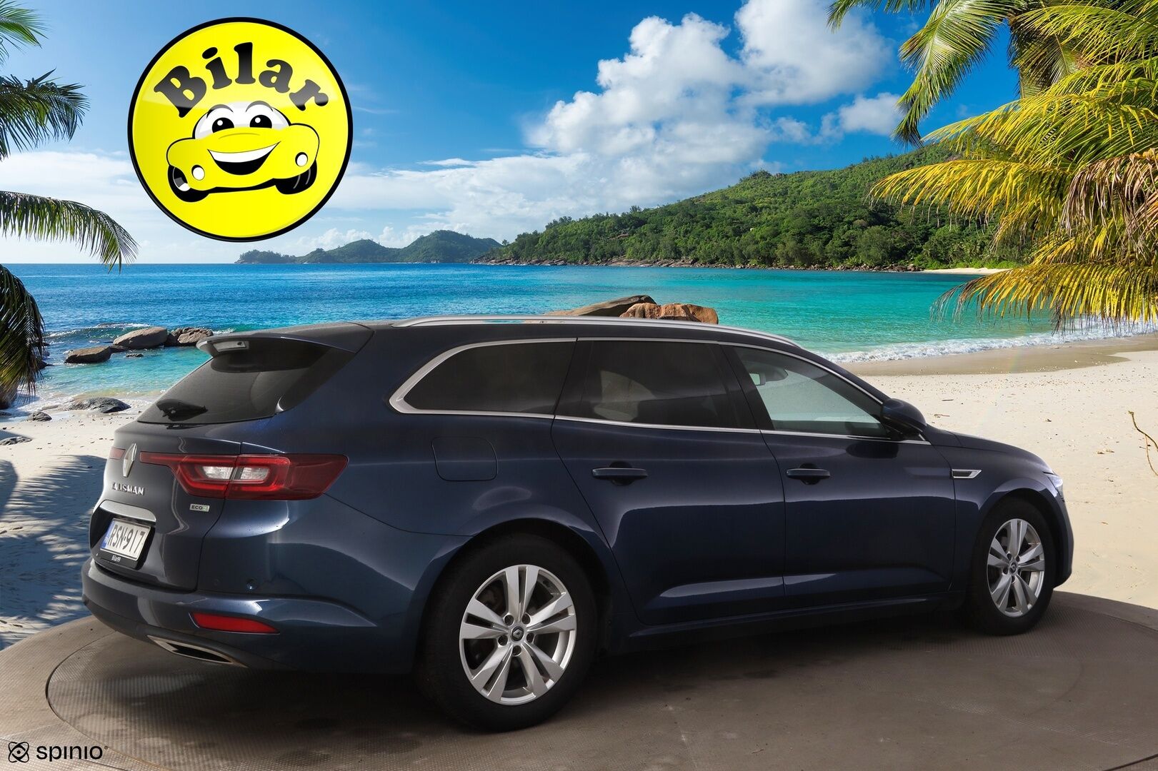 Renault Talisman 2016 Sport Tourer dCi 110 EDC-aut Intens - | Adap.vakkari | HUD | Hieronta | Kamera | Pure LED | Aurinkoverhot | Sähkökontti | Keyless Go | Suomi-auto | 2x renkaat | | Puolinahat |