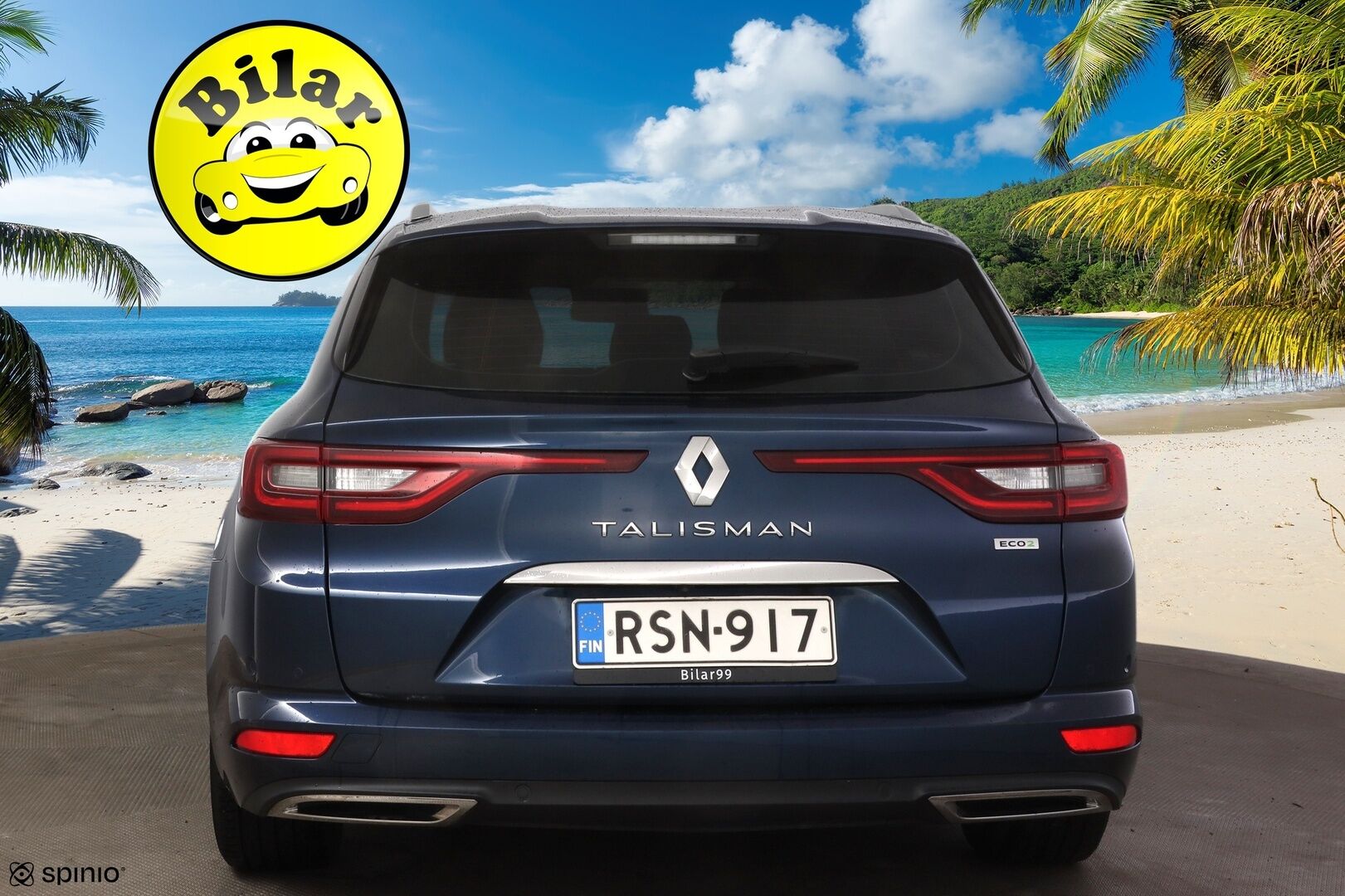 Renault Talisman 2016 Sport Tourer dCi 110 EDC-aut Intens - | Adap.vakkari | HUD | Hieronta | Kamera | Pure LED | Aurinkoverhot | Sähkökontti | Keyless Go | Suomi-auto | 2x renkaat | | Puolinahat |