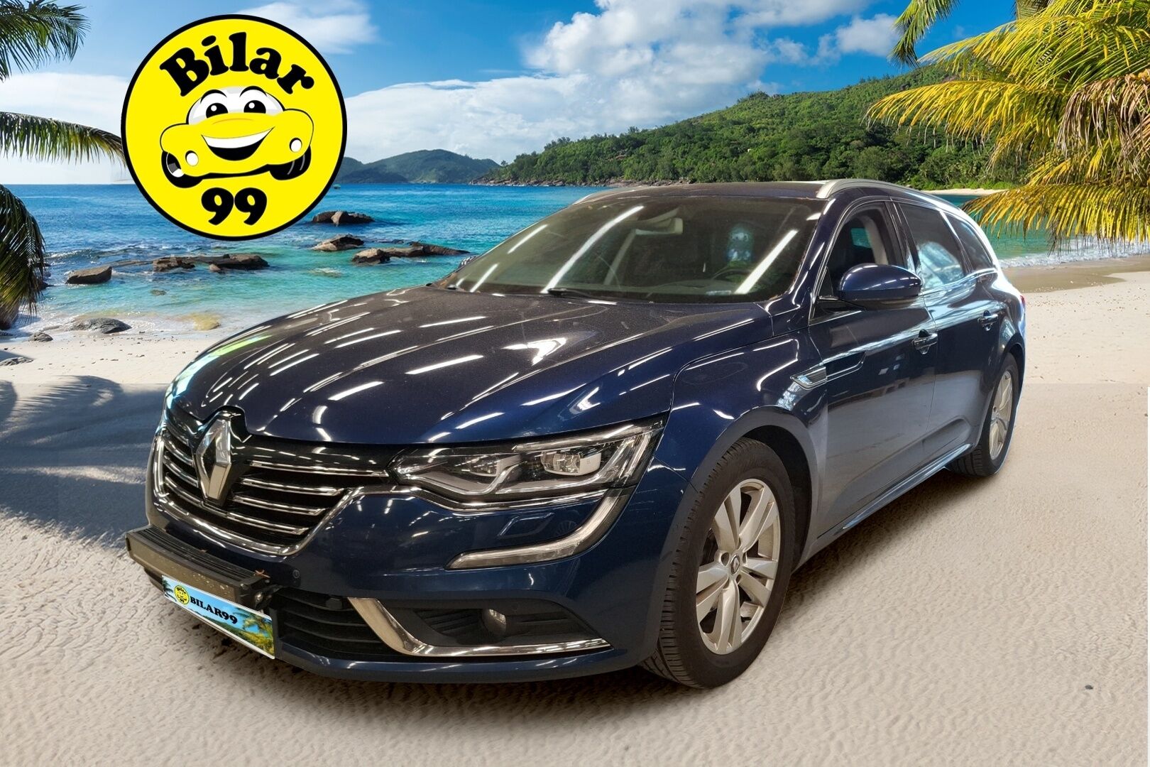 Renault Talisman 2016 Sport Tourer dCi 110 EDC-aut Intens - | Adap.vakkari | HUD | Hieronta | Kamera | Pure LED | Aurinkoverhot | Sähkökontti | Keyless Go | Suomi-auto | 2x renkaat | | Puolinahat |