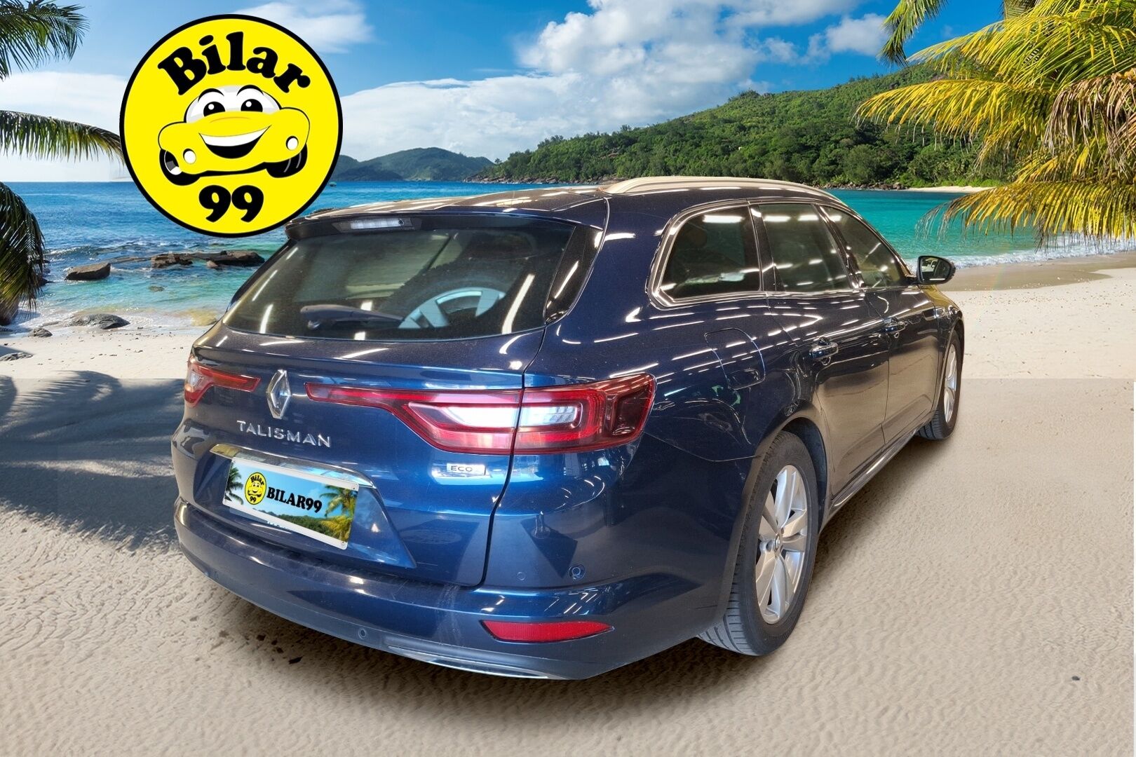 Renault Talisman 2016 Sport Tourer dCi 110 EDC-aut Intens - | Adap.vakkari | HUD | Hieronta | Kamera | Pure LED | Aurinkoverhot | Sähkökontti | Keyless Go | Suomi-auto | 2x renkaat | | Puolinahat |