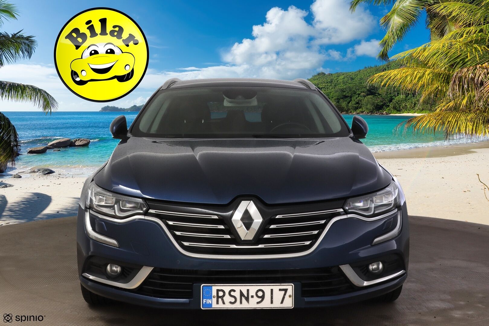 Renault Talisman 2016 Sport Tourer dCi 110 EDC-aut Intens - | Adap.vakkari | HUD | Hieronta | Kamera | Pure LED | Aurinkoverhot | Sähkökontti | Keyless Go | Suomi-auto | 2x renkaat | | Puolinahat |