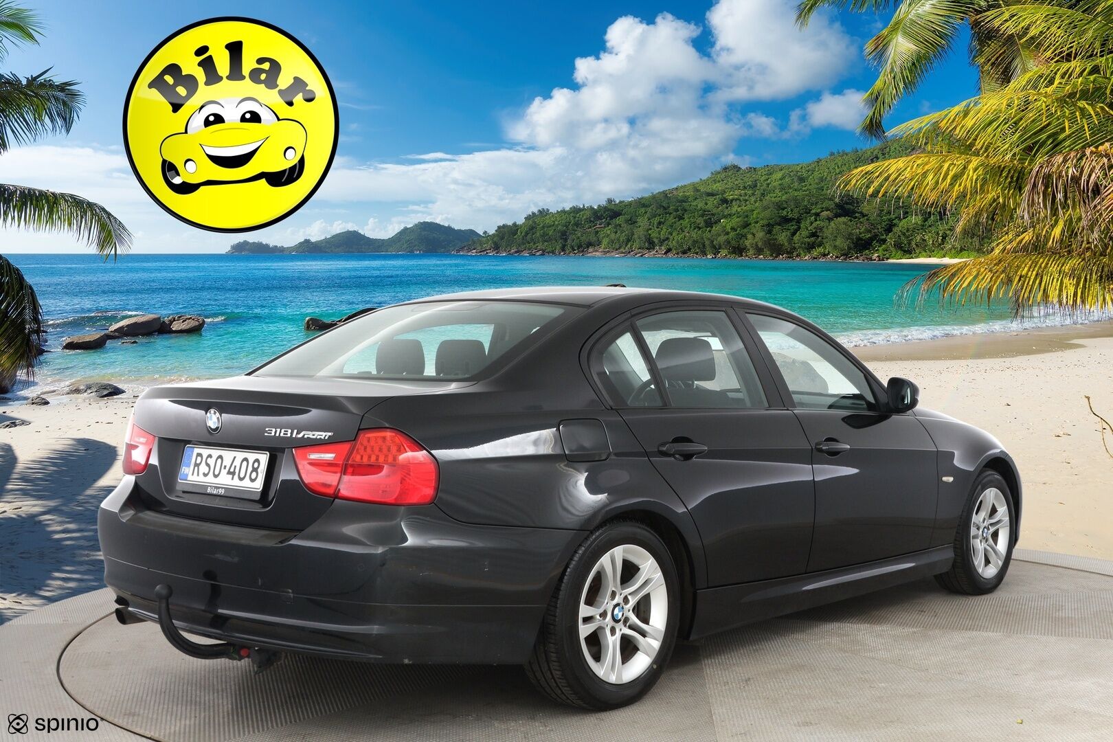 BMW 318i 2010 Sedan - Vakkari | Koukku | 2x Renkaat | Hyvä huoltohistoria
