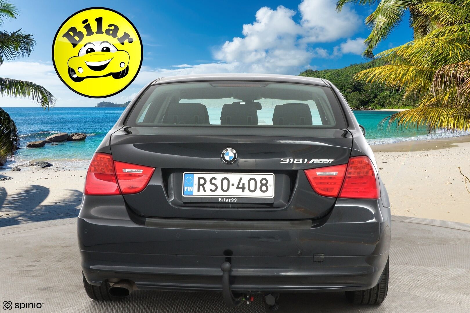 BMW 318 2010 Sedan - Vakkari | Koukku | 2x Renkaat | Hyvä huoltohistoria