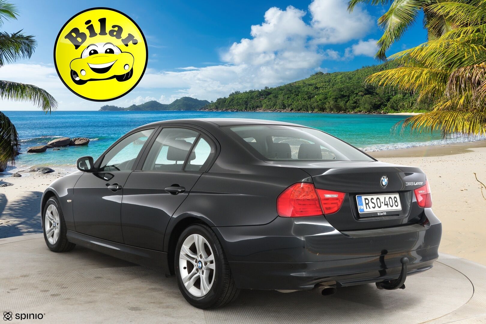 BMW 318 2010 Sedan - Vakkari | Koukku | 2x Renkaat | Hyvä huoltohistoria