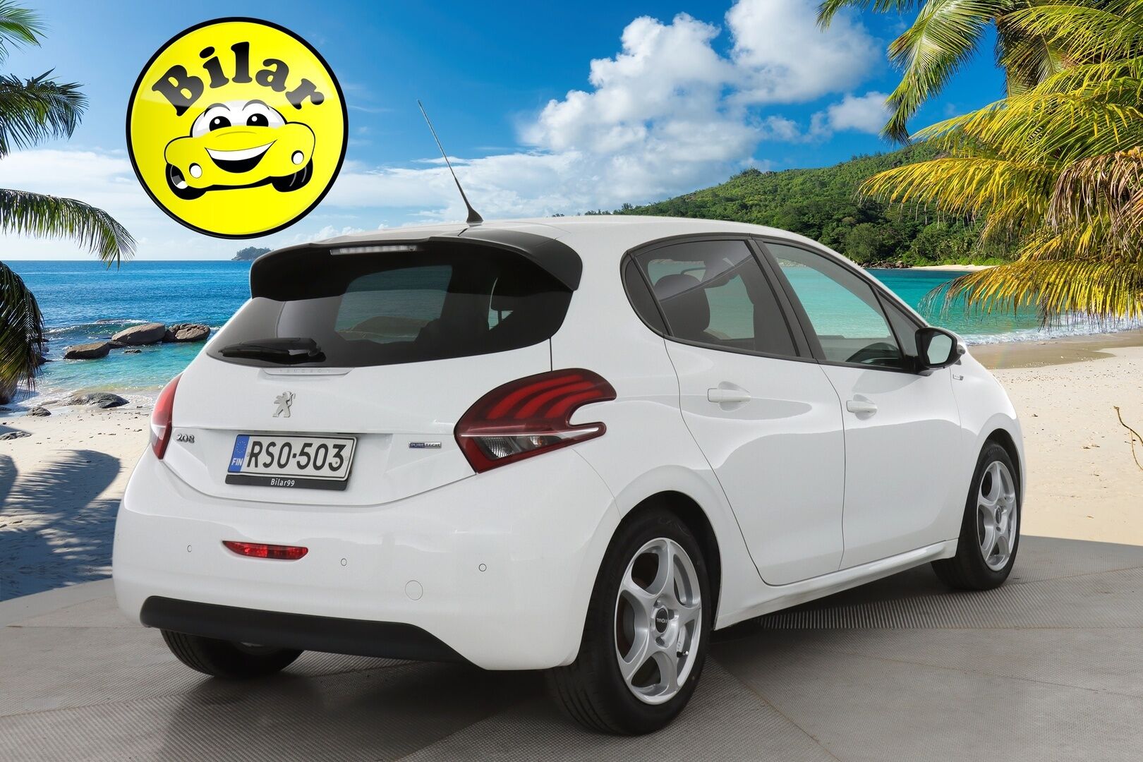 Peugeot 208 2016 Style VTi 82 5-ov ETG Automaatti - Suomi-auto | Start-Stop | Vakkari | Auto. ilmastointi | Penkinlämmitin | 2x Renkaat |