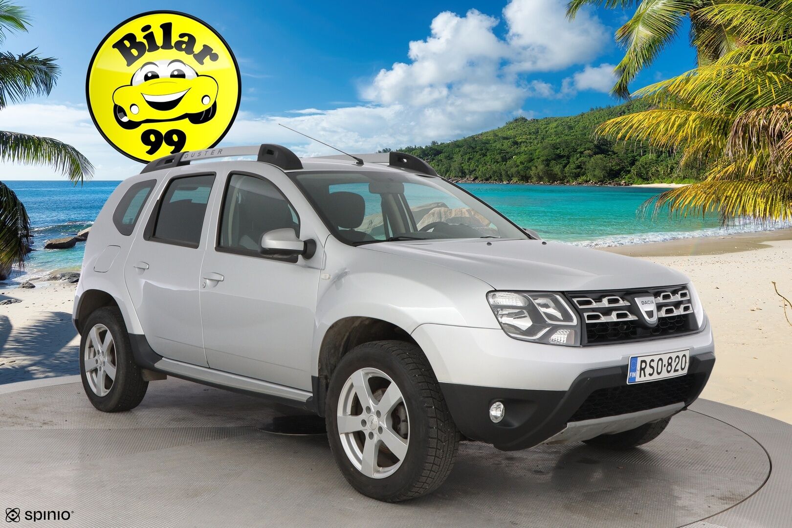 Dacia Duster 2016 dCi 110 S&S 4x4 Laureate * Suomiauto / Vakkari / Navi / 2x Renkaat aluvantein / Ilmastointi / Poikkeukselliset kilometrit! - Juuri tullut Tampereelle!