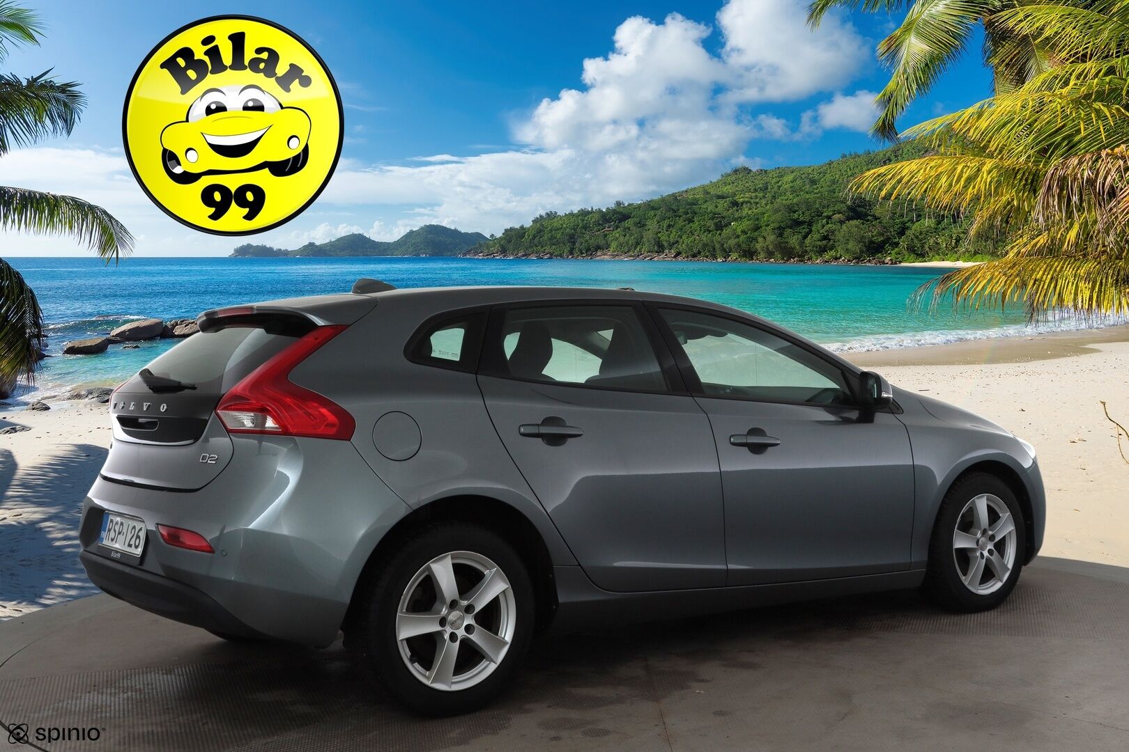 Volvo V40 2017 D2 Business aut * Suomi-auto / Vakkari / P.tutka / LED / Webasto / Bluetooth * - Kahdet renkaat aluvanteilla - HULLUT JOULUT KORKOTARJOUS 2,49% 