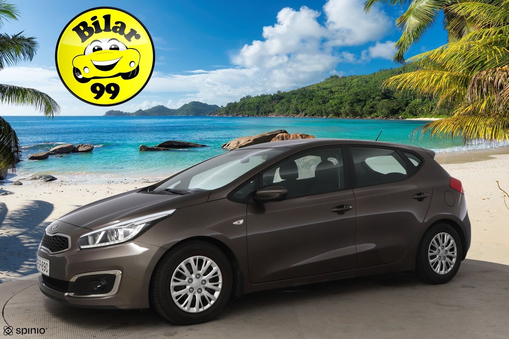 Kia cee'd 2016 1,0 ISG 100hv LX 5D EcoDynamics * 1Om Suomiauto / Vetokoukku / Lohko & Sisäpistoke / Ratinlämmitys / Vakkari - Merkkihuollot / 2x Hyvät renkaat / Huippusiisti!