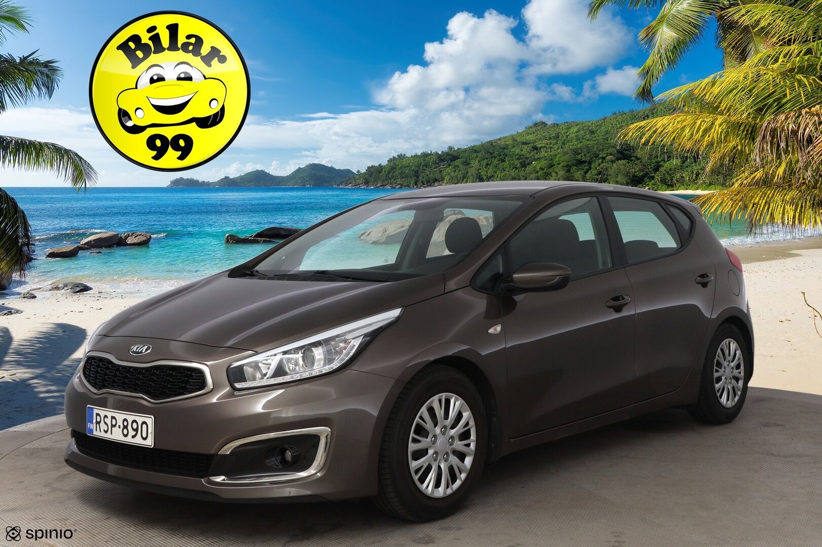 Kia cee'd 2016 1,0 ISG 100hv LX 5D EcoDynamics * 1Om Suomiauto / Vetokoukku / Lohko & Sisäpistoke / Ratinlämmitys / Vakkari - Merkkihuollot / 2x Hyvät renkaat / Huippusiisti!