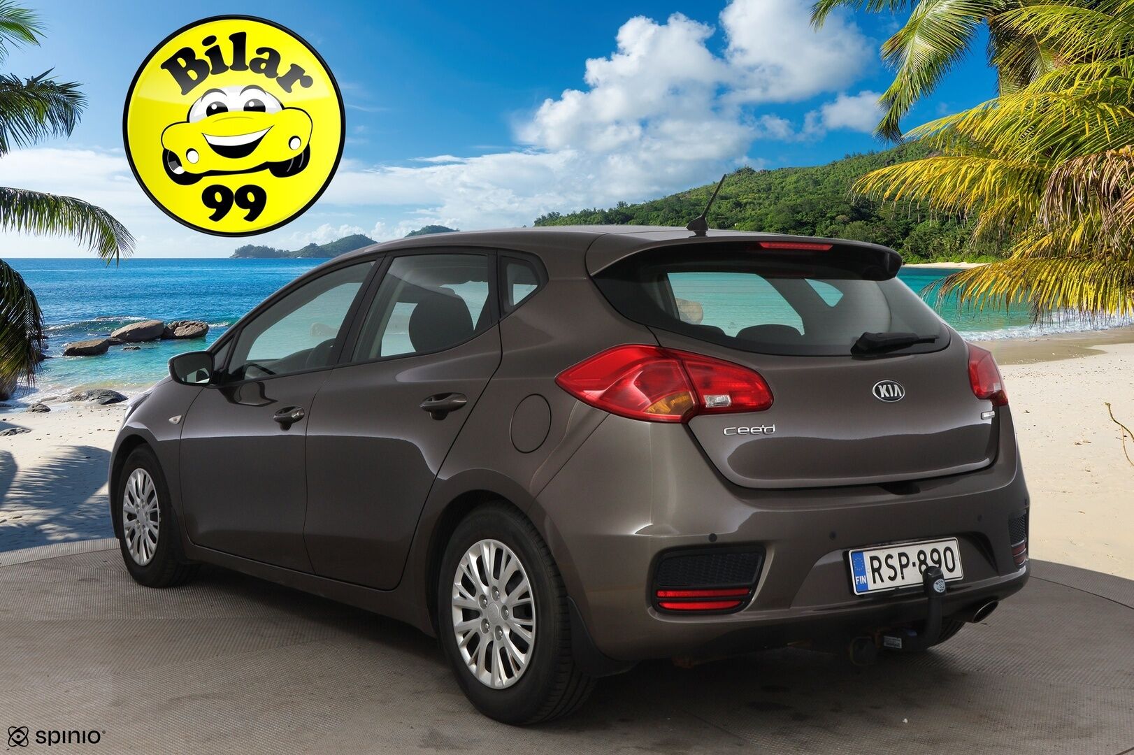 Kia cee'd 2016 1,0 ISG 100hv LX 5D EcoDynamics * 1Om Suomiauto / Vetokoukku / Lohko & Sisäpistoke / Ratinlämmitys / Vakkari - Merkkihuollot / 2x Hyvät renkaat / Huippusiisti!