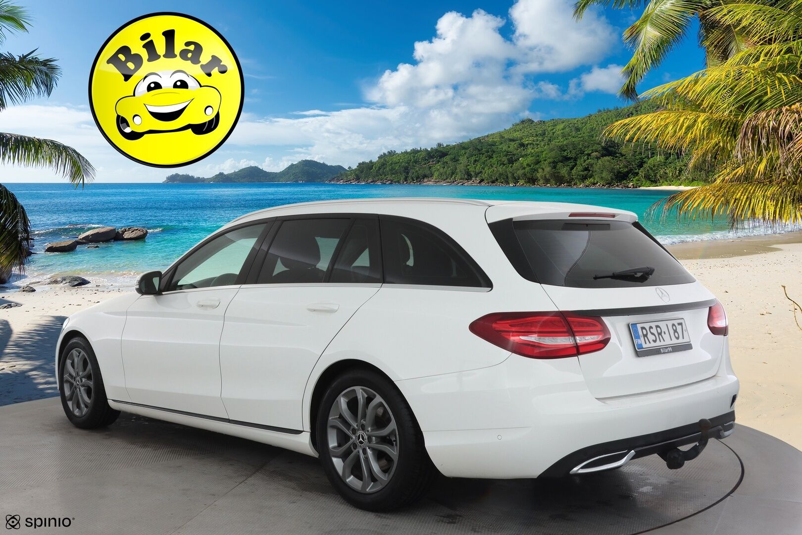 Mercedes-Benz C 2017 180 T A Premium Business - | ILS-LED | Sporttipenkit | Koukku | Vakkari | P.tutkat | Sähk. takaluukku | BT | Penkinlämmittimet | Dynamic select | 2x renkaat aluin | Suomiauto | 
