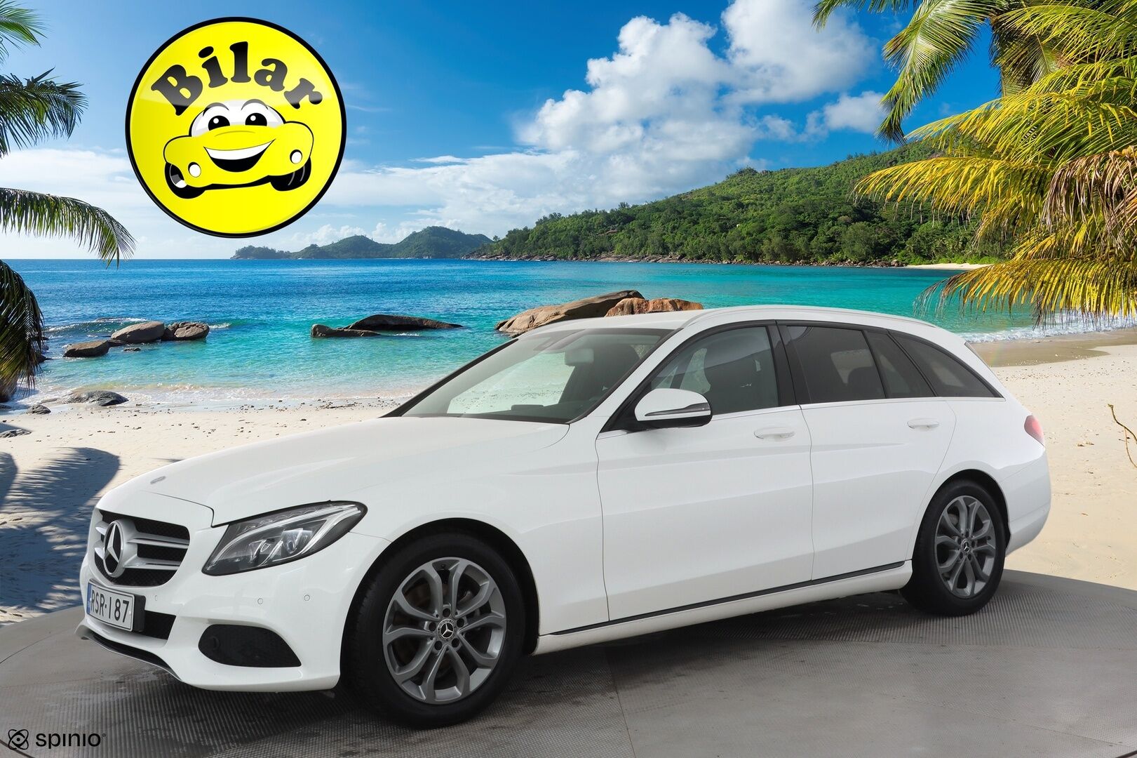 Mercedes-Benz C 2017 180 T A Premium Business - | ILS-LED | Sporttipenkit | Koukku | Vakkari | P.tutkat | Sähk. takaluukku | BT | Penkinlämmittimet | Dynamic select | 2x renkaat aluin | Suomiauto | 