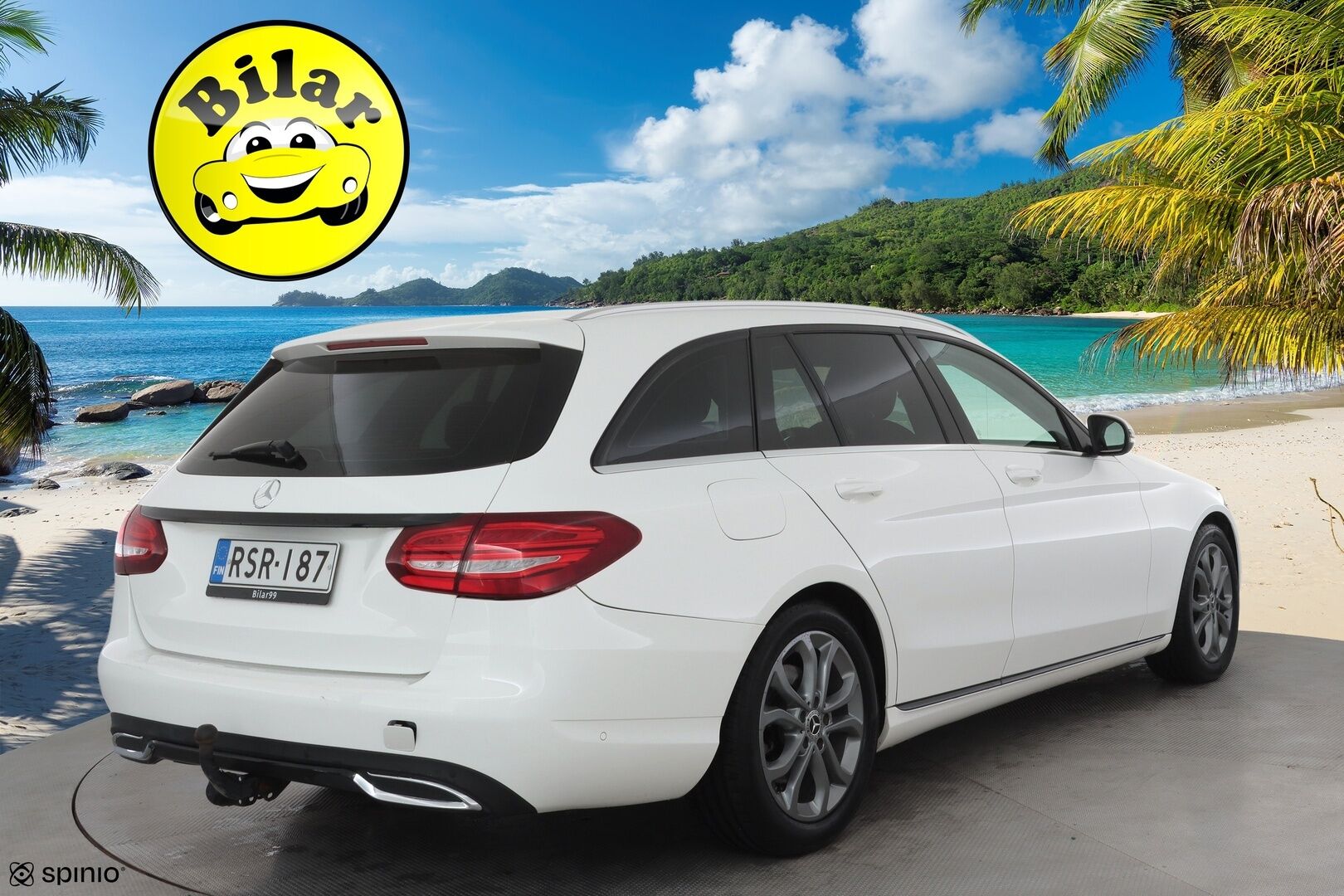 Mercedes-Benz C 2017 180 T A Premium Business - | ILS-LED | Sporttipenkit | Koukku | Vakkari | P.tutkat | Sähk. takaluukku | BT | Penkinlämmittimet | Dynamic select | 2x renkaat aluin | Suomiauto | 