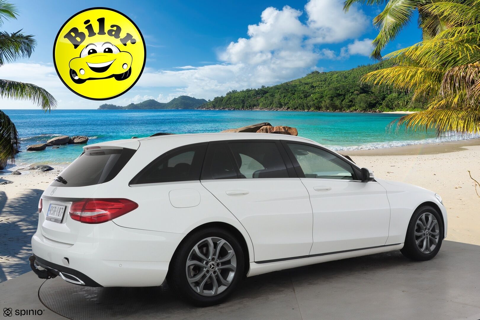 Mercedes-Benz C 2017 180 T A Premium Business - | ILS-LED | Sporttipenkit | Koukku | Vakkari | P.tutkat | Sähk. takaluukku | BT | Penkinlämmittimet | Dynamic select | 2x renkaat aluin | Suomiauto | 