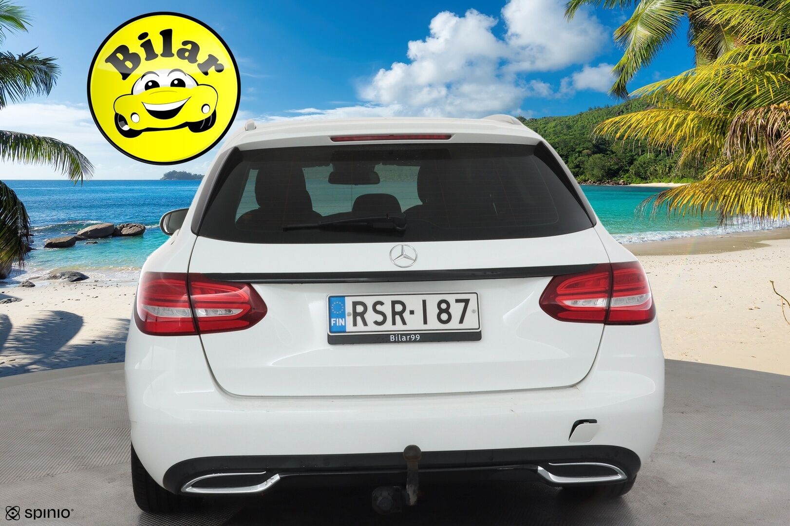 Mercedes-Benz C 2017 180 T A Premium Business - | ILS-LED | Sporttipenkit | Koukku | Vakkari | P.tutkat | Sähk. takaluukku | BT | Penkinlämmittimet | Dynamic select | 2x renkaat aluin | Suomiauto | 