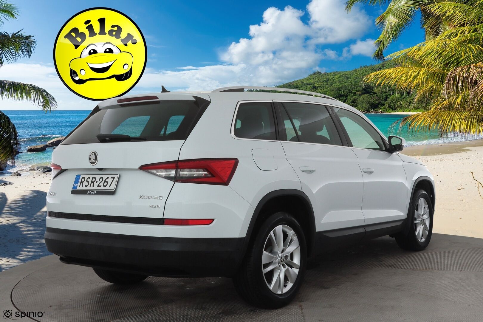 Skoda Kodiaq 2017 2,0 TSI 4x4 Style DSG Autom. - | 7-paikkainen | ACC | Koukku | Webasto | Canton | Muistipenkit | Nahka-alcantara | 360° kamera | LED | Akt. kaarrevalot | Keyless | 