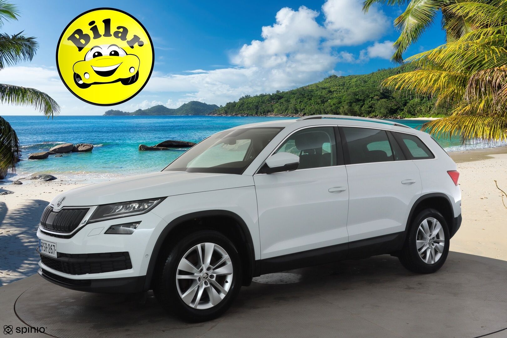 Skoda Kodiaq 2017 2,0 TSI 4x4 Style DSG Autom. - | 7-paikkainen | ACC | Koukku | Webasto | Canton | Muistipenkit | Nahka-alcantara | 360° kamera | LED | Akt. kaarrevalot | Keyless | 