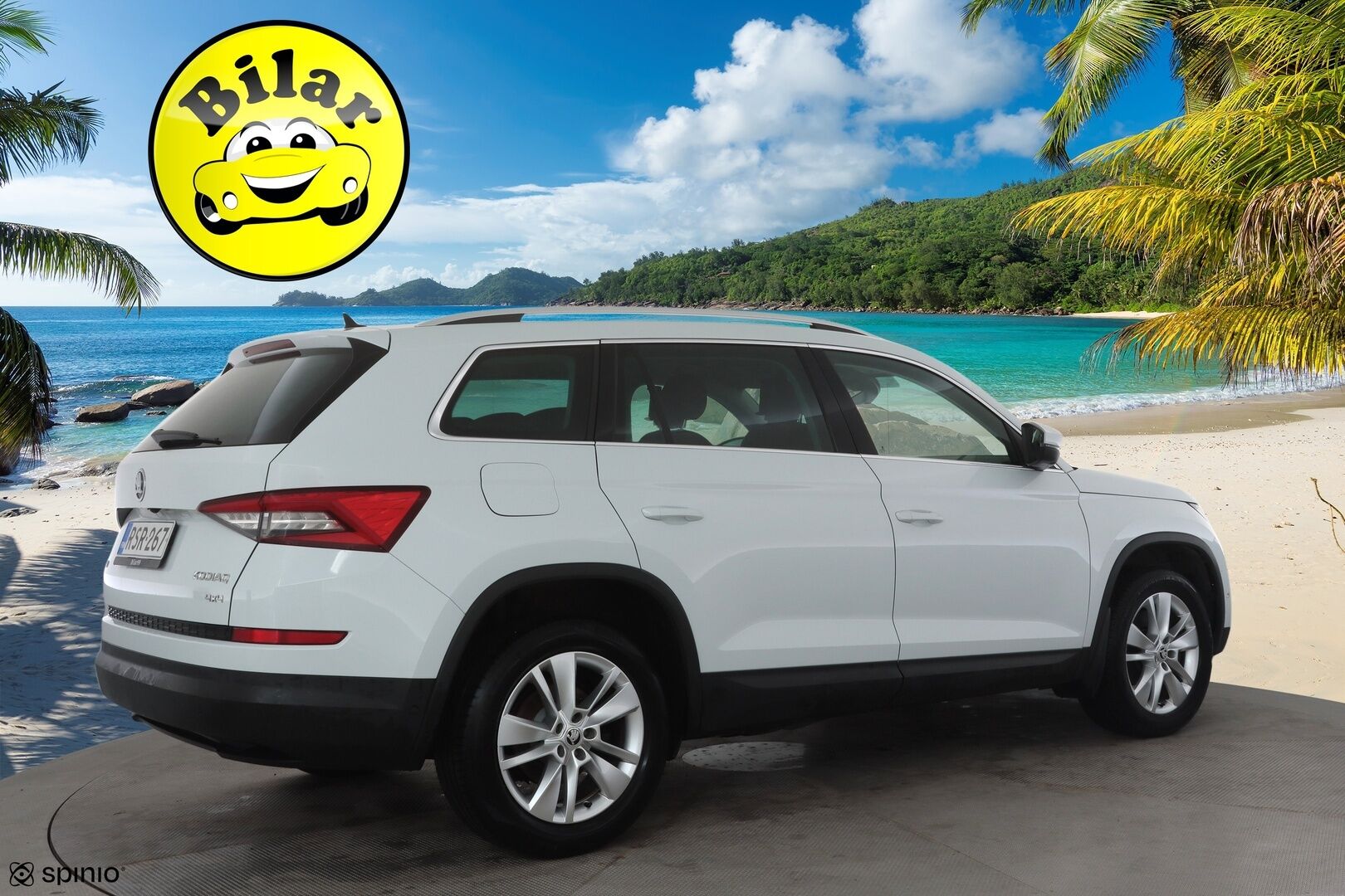 Skoda Kodiaq 2017 2,0 TSI 4x4 Style DSG Autom. - | 7-paikkainen | ACC | Koukku | Webasto | Canton | Muistipenkit | Nahka-alcantara | 360° kamera | LED | Akt. kaarrevalot | Keyless | 