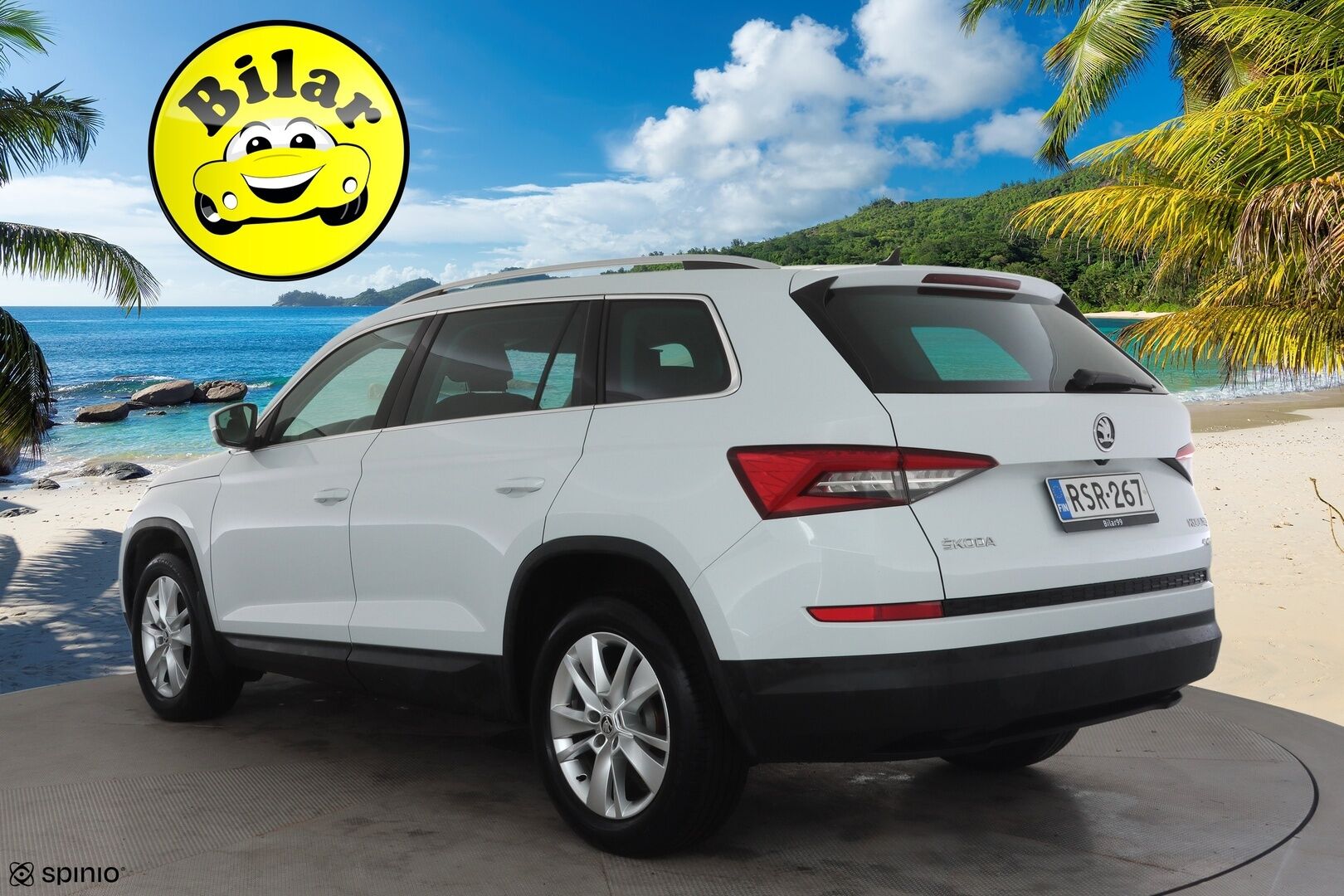 Skoda Kodiaq 2017 2,0 TSI 4x4 Style DSG Autom. - | 7-paikkainen | ACC | Koukku | Webasto | Canton | Muistipenkit | Nahka-alcantara | 360° kamera | LED | Akt. kaarrevalot | Keyless | 