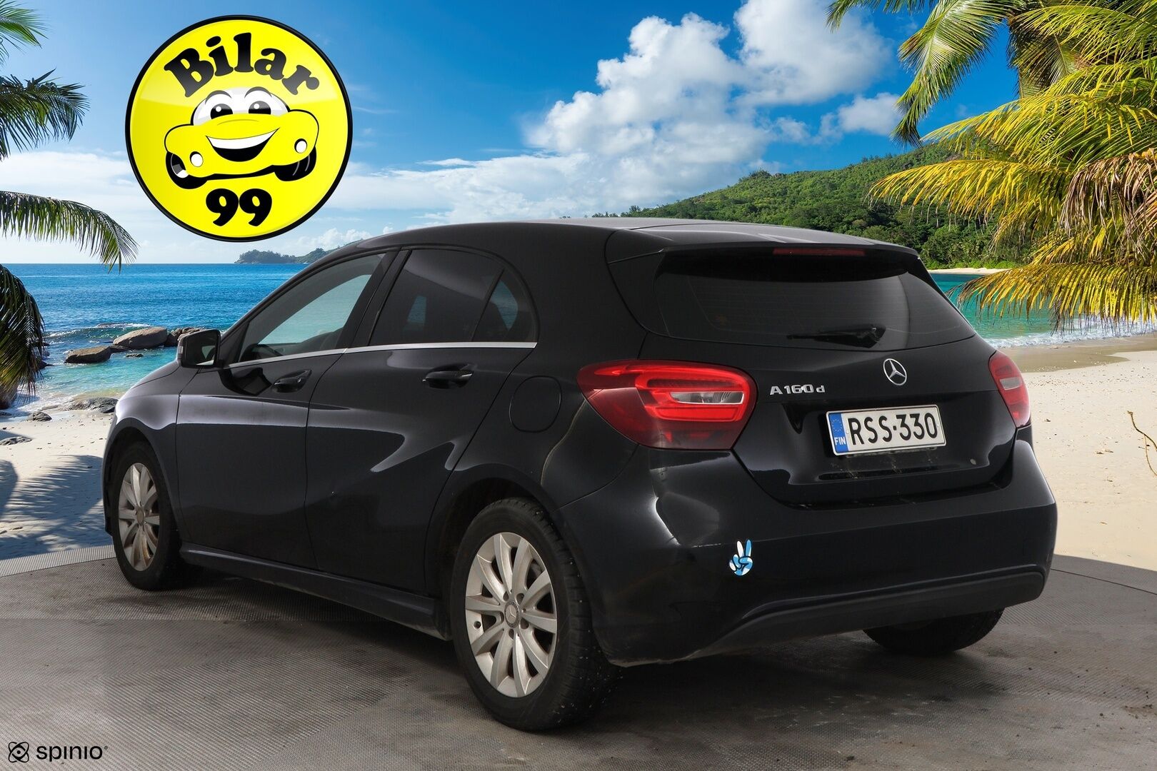 Mercedes-Benz A 2017 160 d A - YritysOutlet - Myydään vain yrityksille - *Webasto / PAKETTIAUTO / Vakkari / Sport-istuimet / Harvinainen!! / YritysOutlet - Myydään vain yrityksille